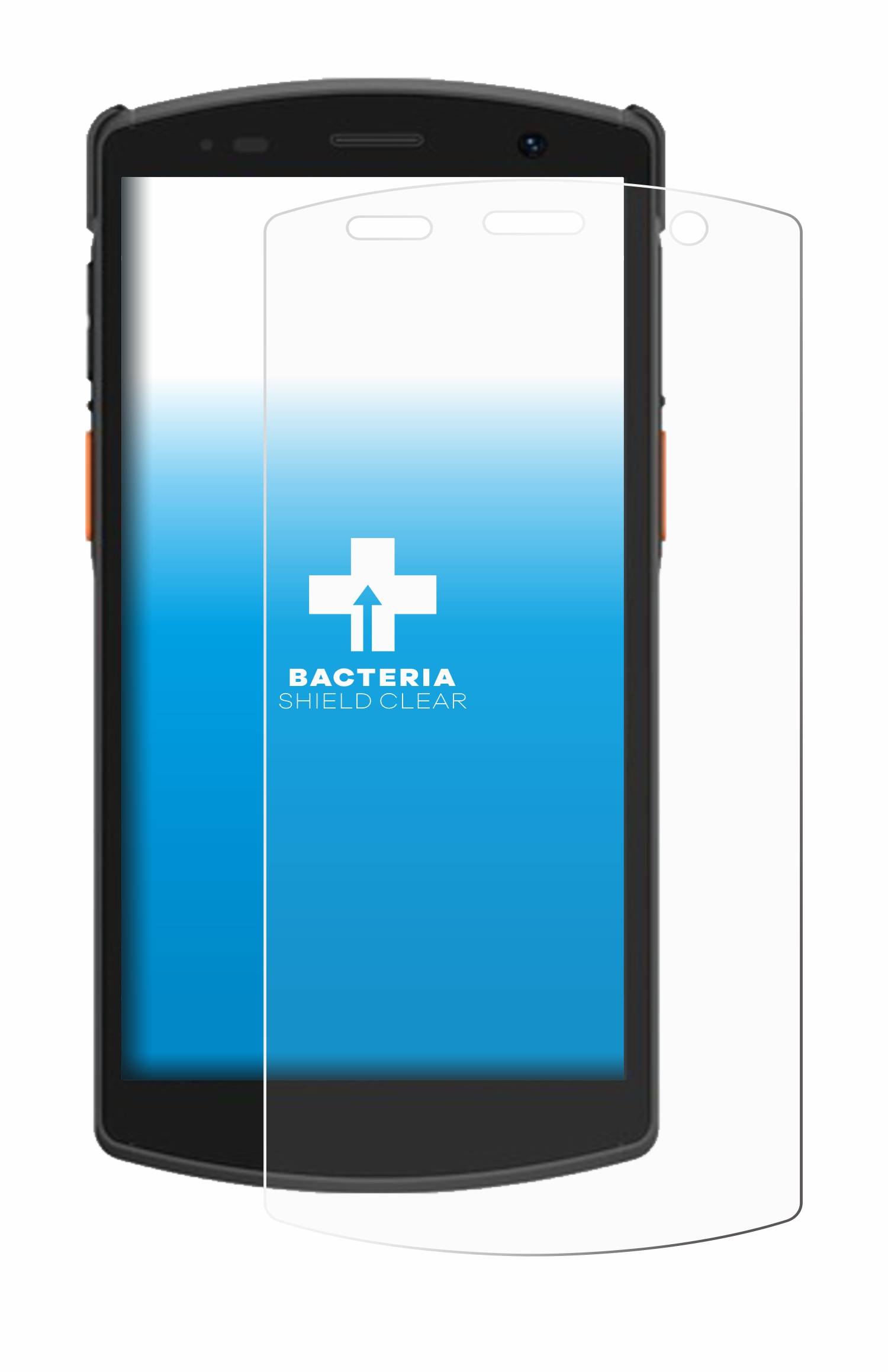 upscreen Bacteria Shield Schutzfolie für Urovo CT58 - Antibakteriell