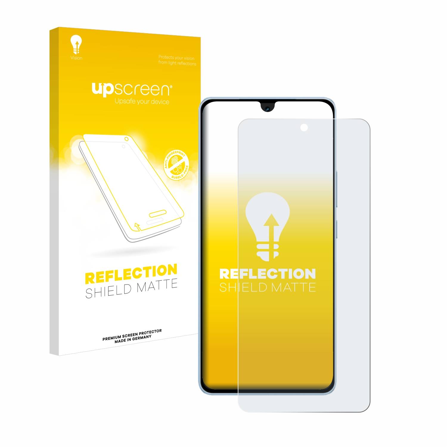 upscreen Reflection Shield Matt Schutzfolie für Vivo iQOO Neo 9 Pro