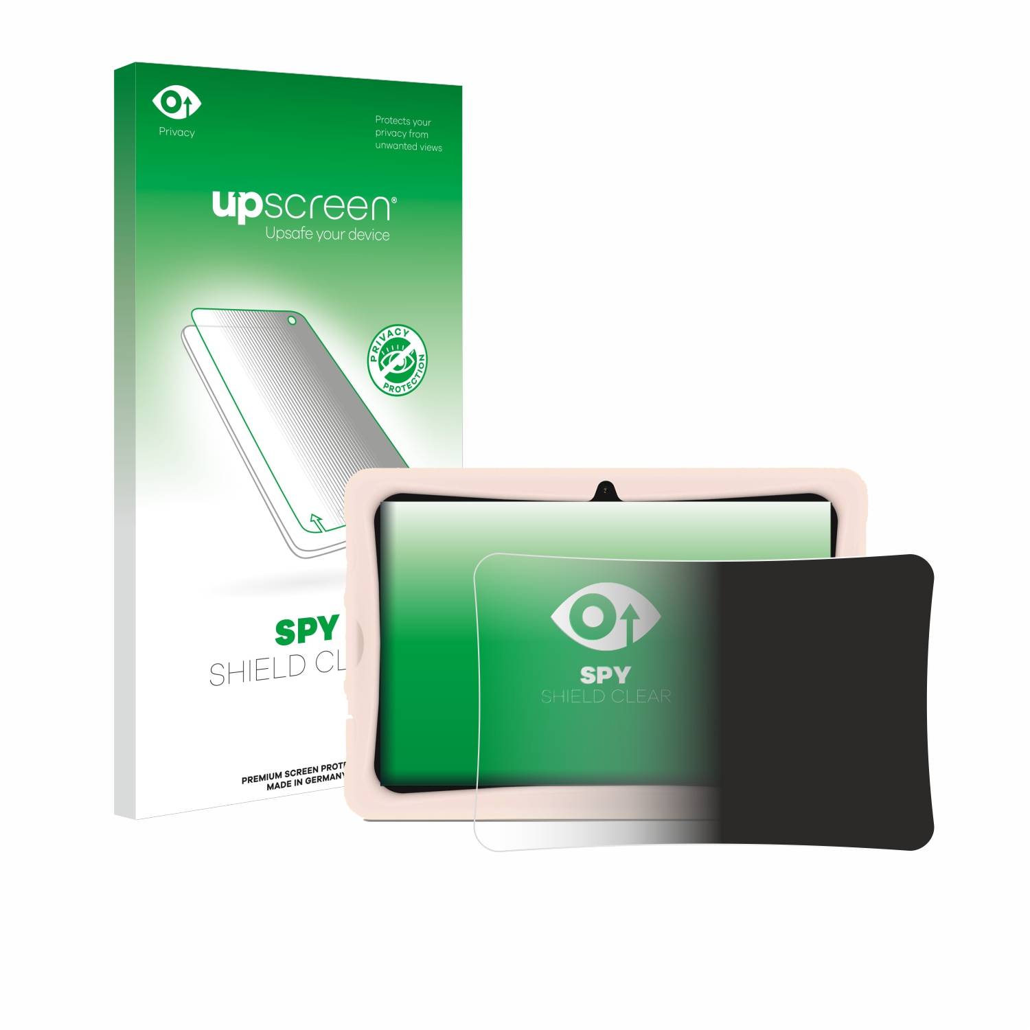 upscreen Spy Shield Sichtschutz-Folie für Doogee U10 Kid