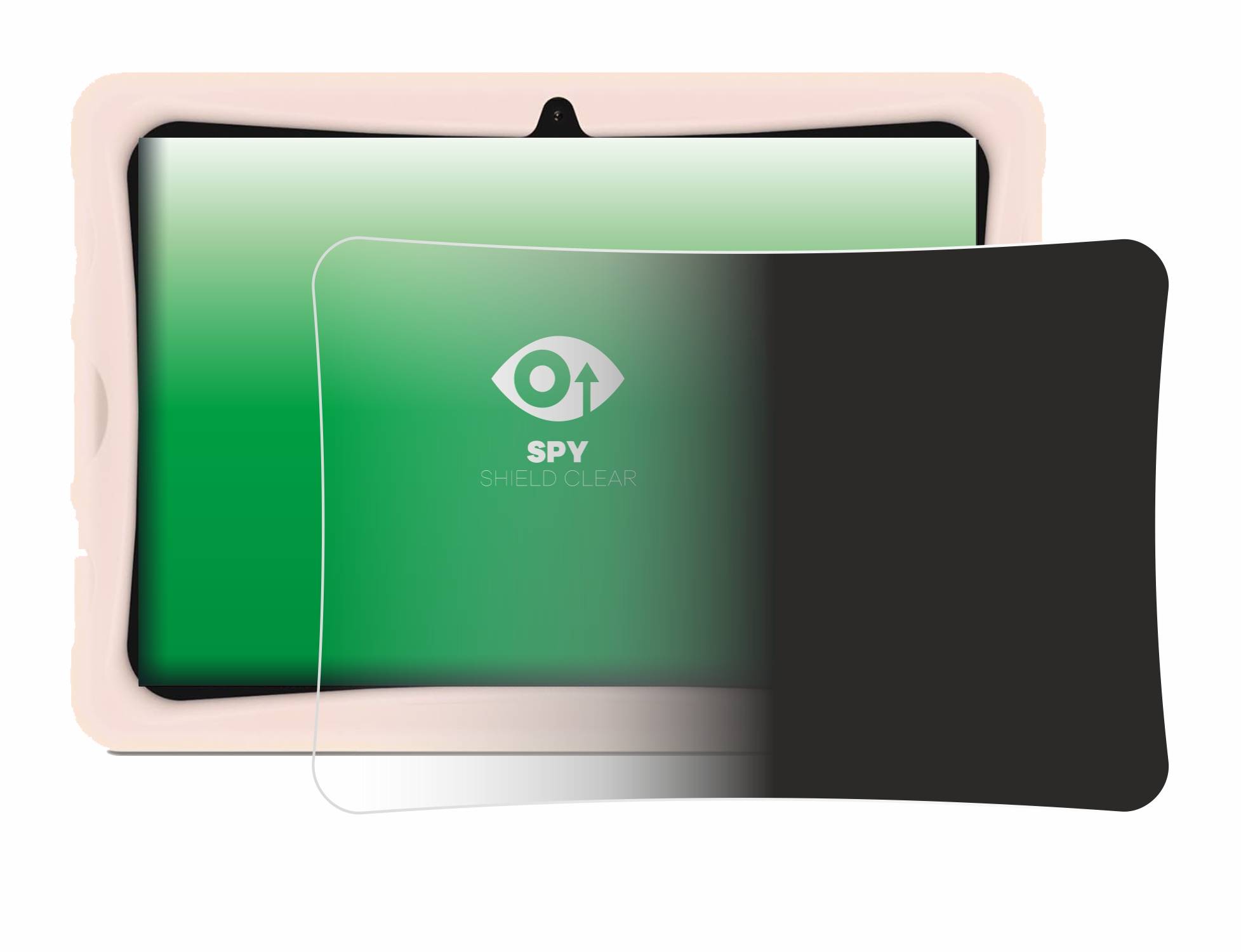 upscreen Spy Shield Sichtschutz-Folie für Doogee U10 Kid