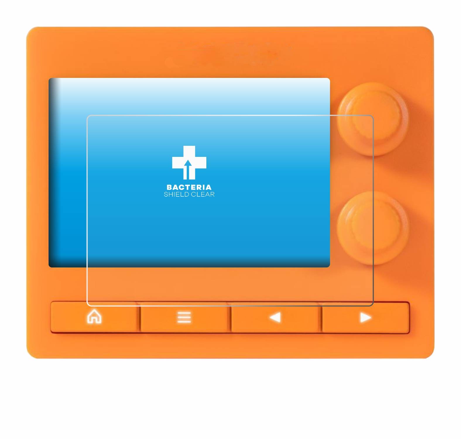 upscreen Bacteria Shield Schutzfolie für 1010 Music Nanobox Tangerine - Antibakteriell