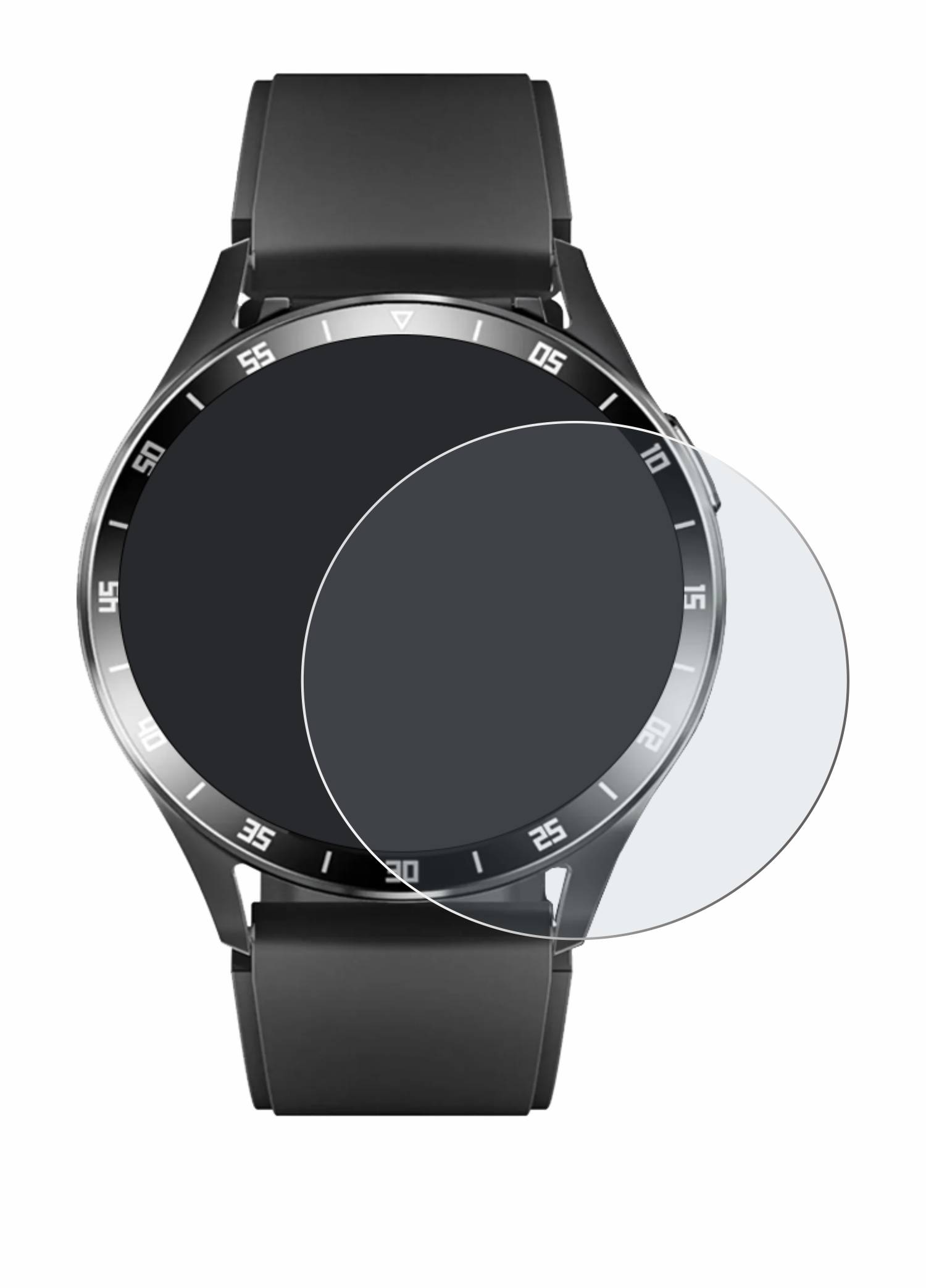 upscreen Reflection Shield Matt Schutzfolie für usogood Smartwatch 1.39