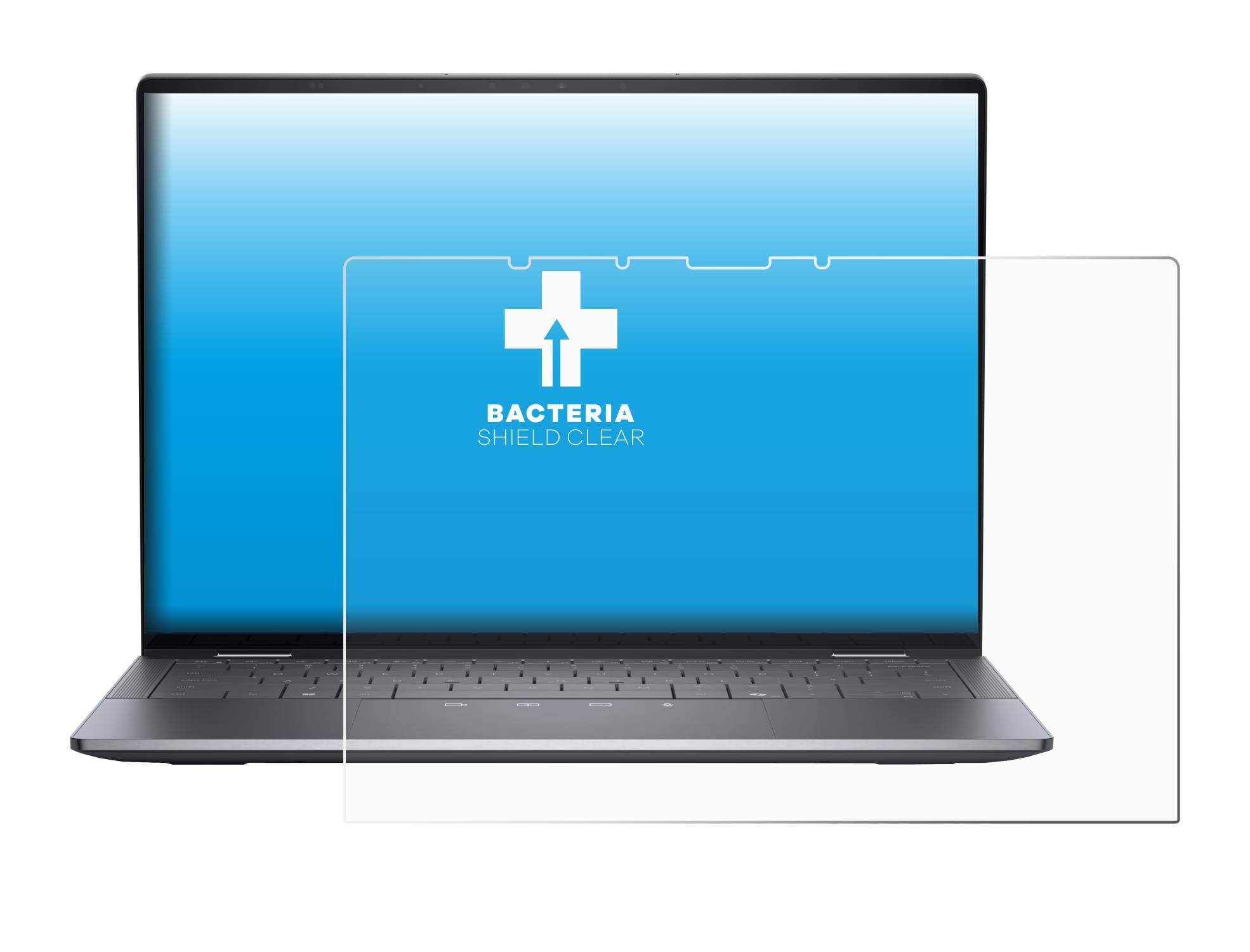 upscreen Bacteria Shield Schutzfolie für Dell Latitude 9450 2-in-1 - Antibakteriell