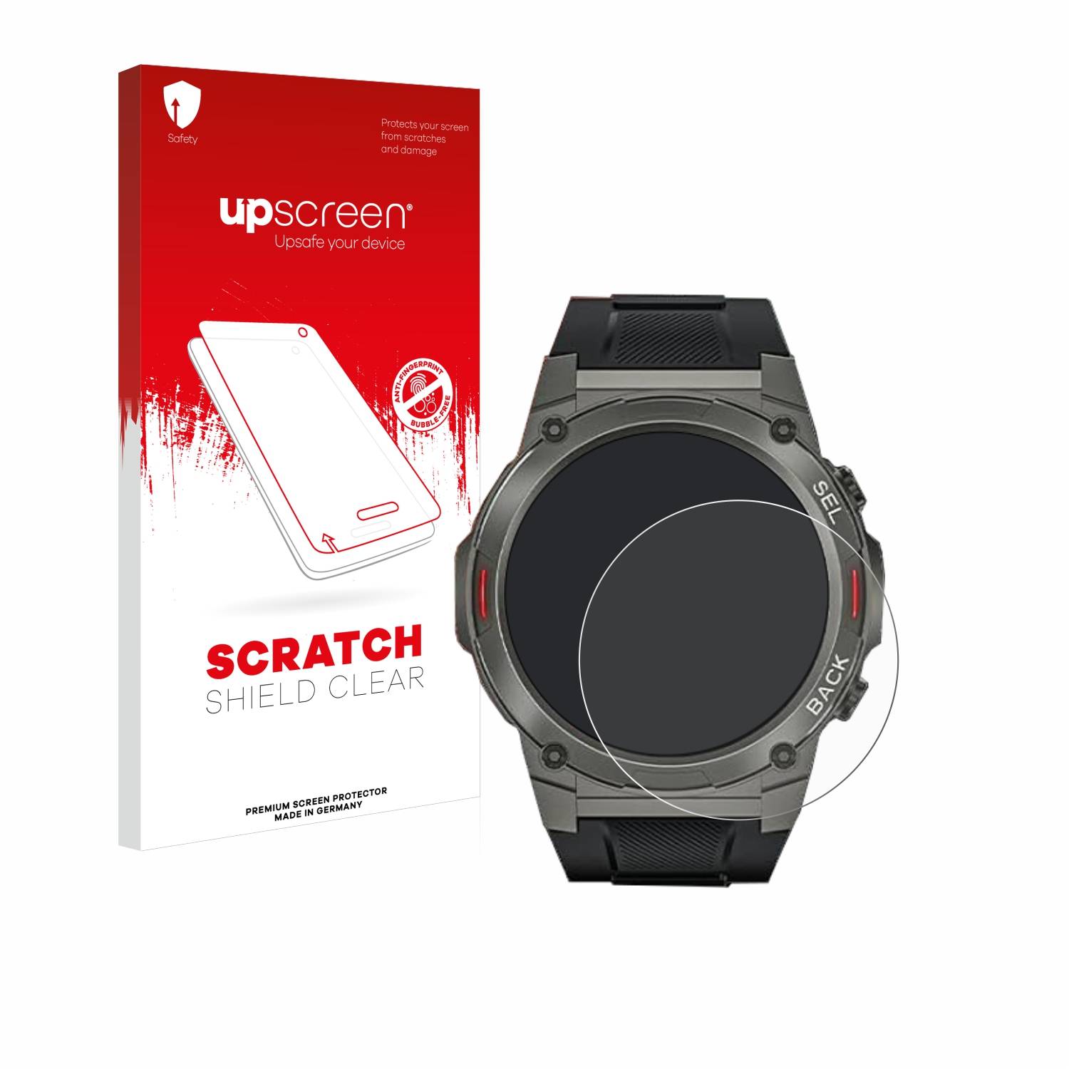 upscreen Scratch Shield Schutzfolie für Oukitel BT50 1.4
