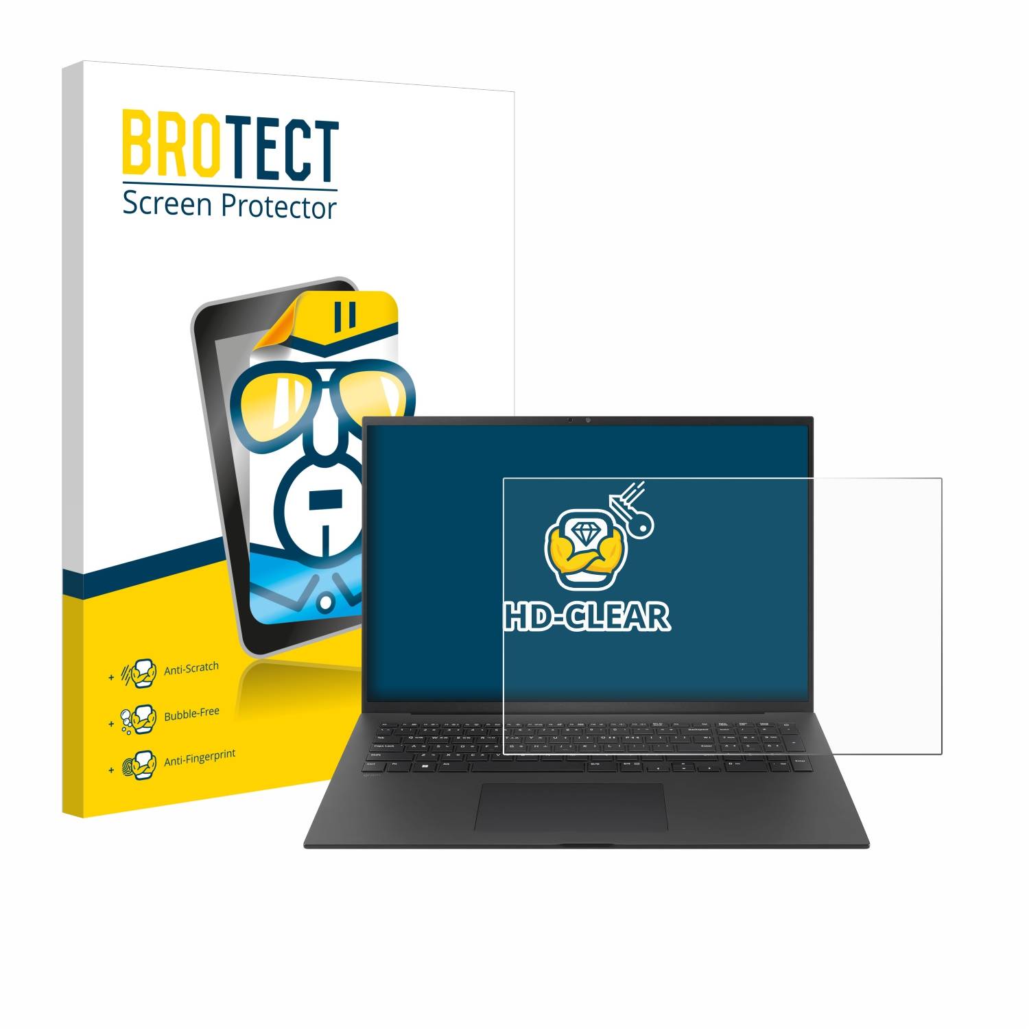 BROTECT Displayschutz-Folie für LG gram Pro 17 2024