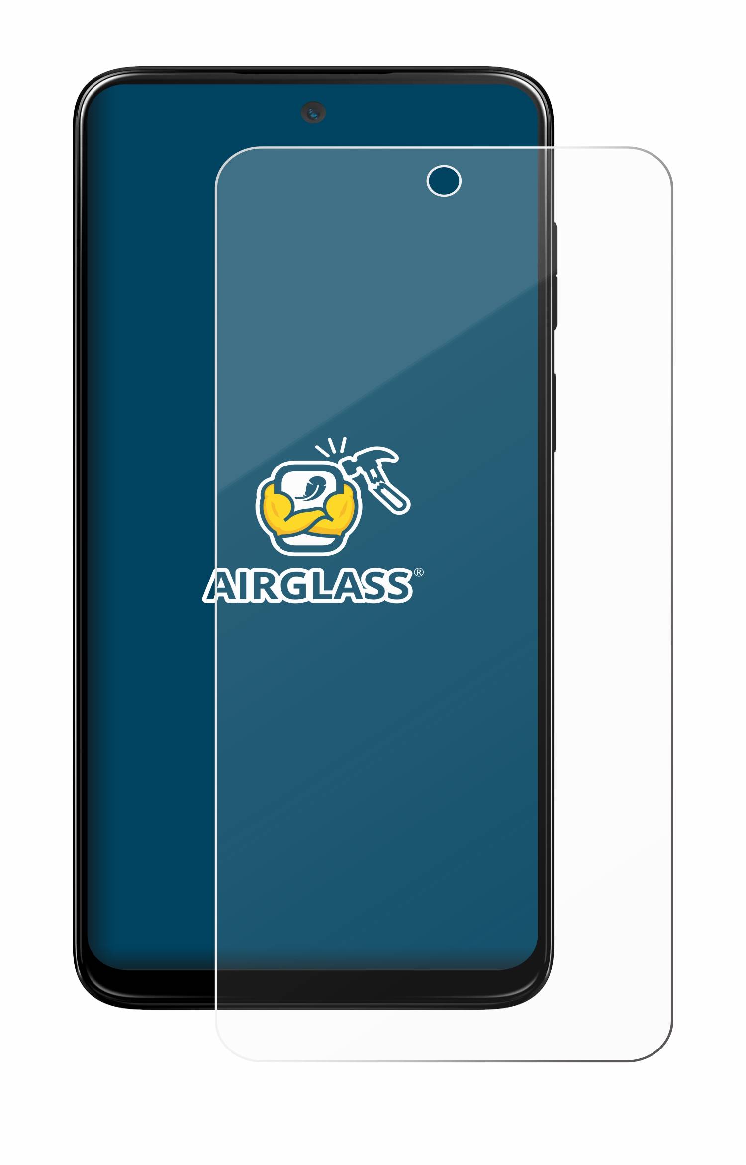 BROTECT AirGlass Glas Schutz-Folie für Motorola Moto G53 - Schutzglas