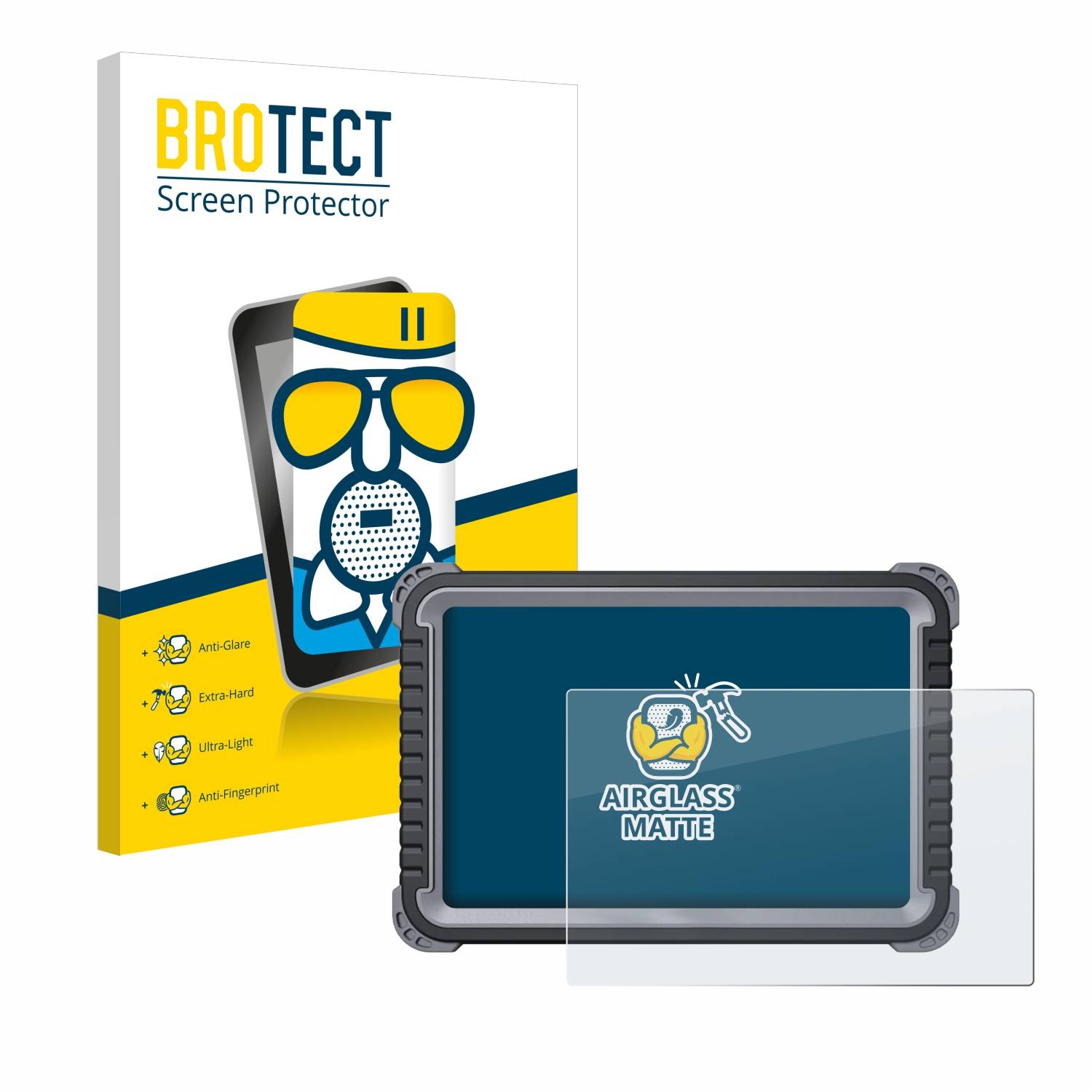 BROTECT AirGlass Flexible Schutz Glas Folie für Topdon Phoenix Plus Matt Entspiegelt