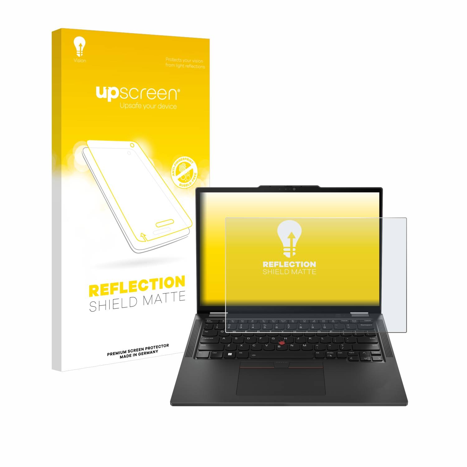 upscreen Reflection Shield Matt Schutzfolie für Lenovo ThinkPad X13 Gen 5