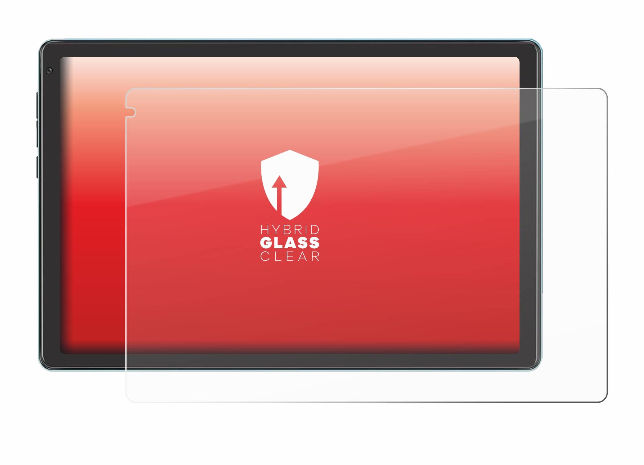 upscreen Hybrid Glas Schutz-Folie für Sebbe S23 10.36