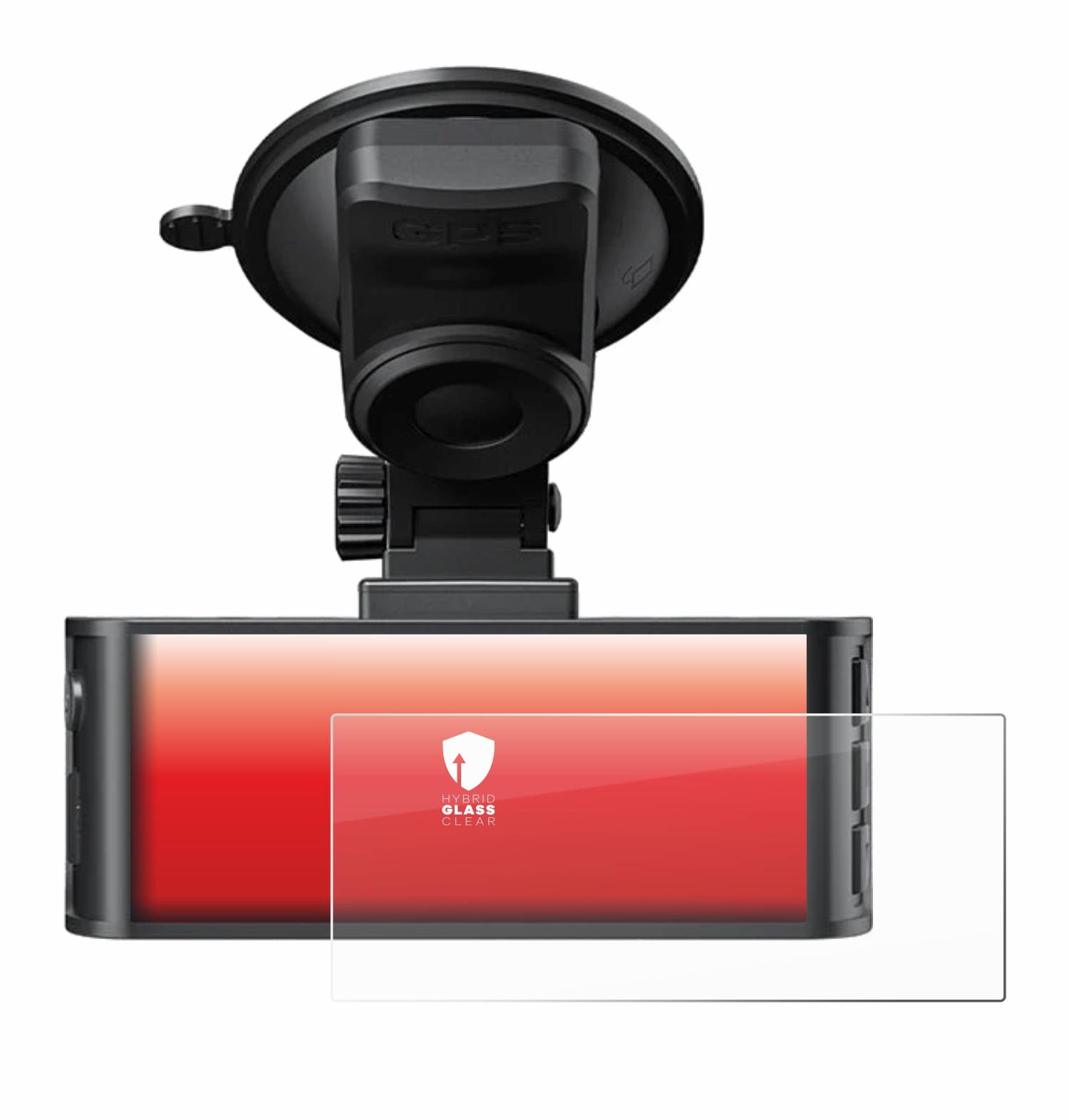 upscreen Hybrid Glas Panzer-Folie für Redtiger F7NS 4K