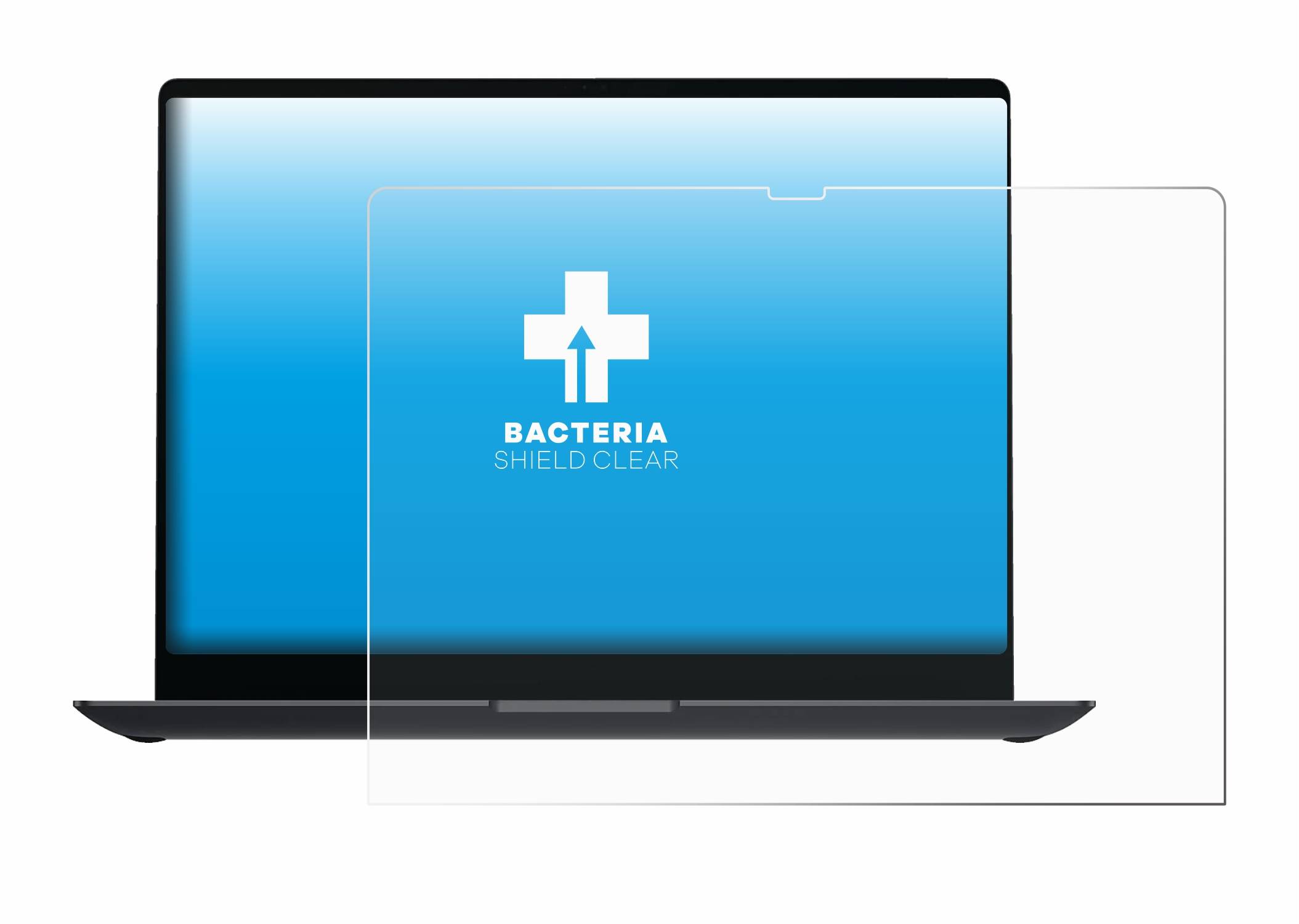 upscreen Bacteria Shield Schutzfolie für Samsung Galaxy Book4 Ultra 16 - Antibakteriell