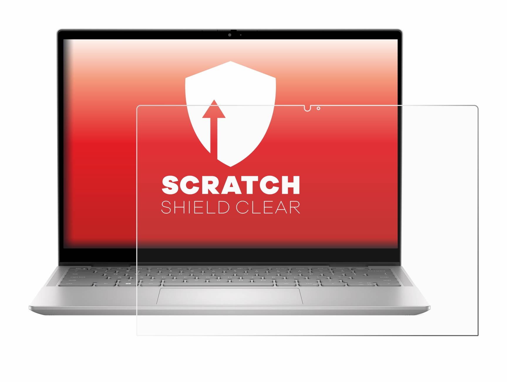 upscreen Scratch Shield Schutzfolie für Dell Inspiron 14 7430 2-in-1