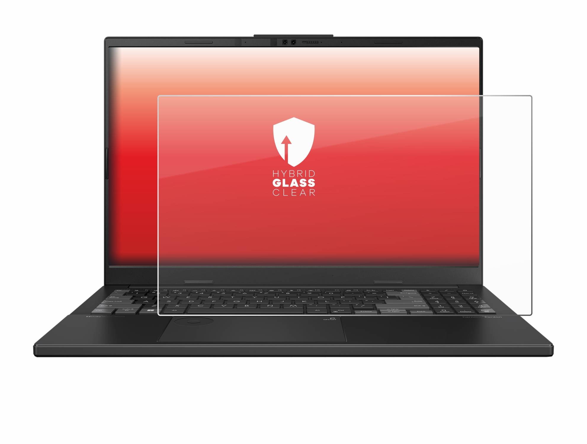 upscreen Hybrid Glas Schutz-Folie für ASUS VivoBook Pro 15 OLED N6506