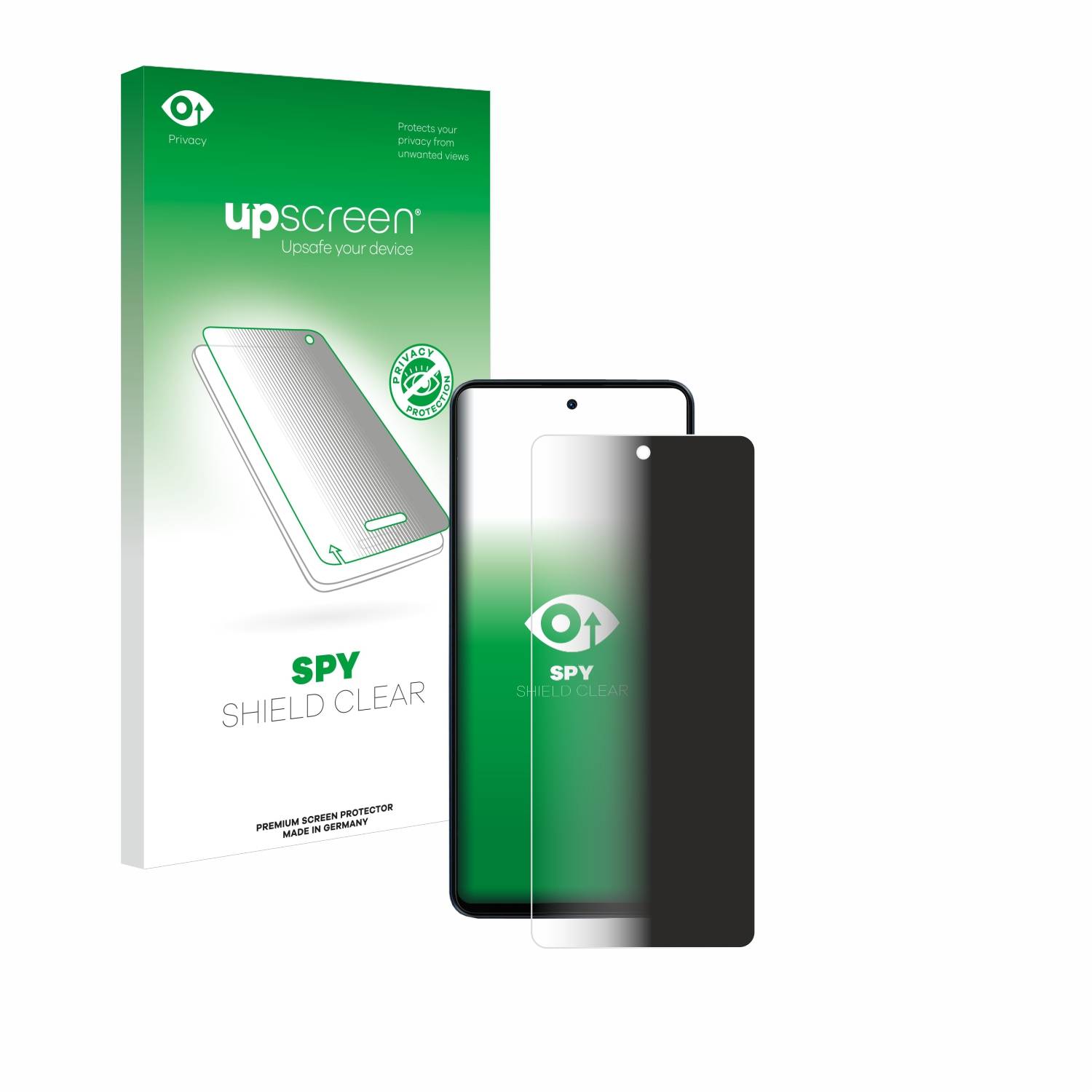 upscreen Blickschutzfolie für Blackview Shark 8 Anti-Spy Privacy Blaulichtschutz Sichtschutzfolie