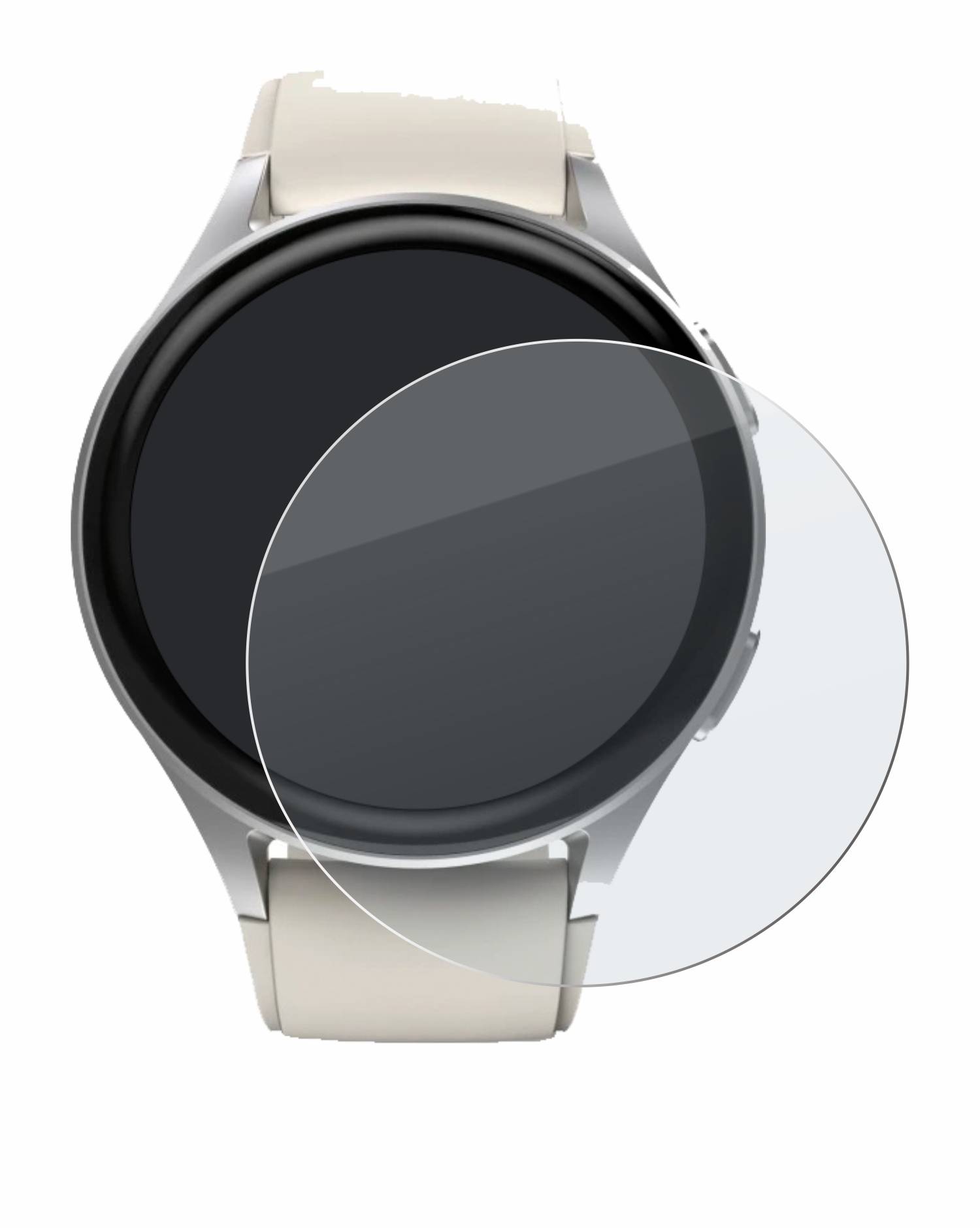 upscreen Hybrid Glas Matt Panzer-Folie für Hama 8900 (42 mm)