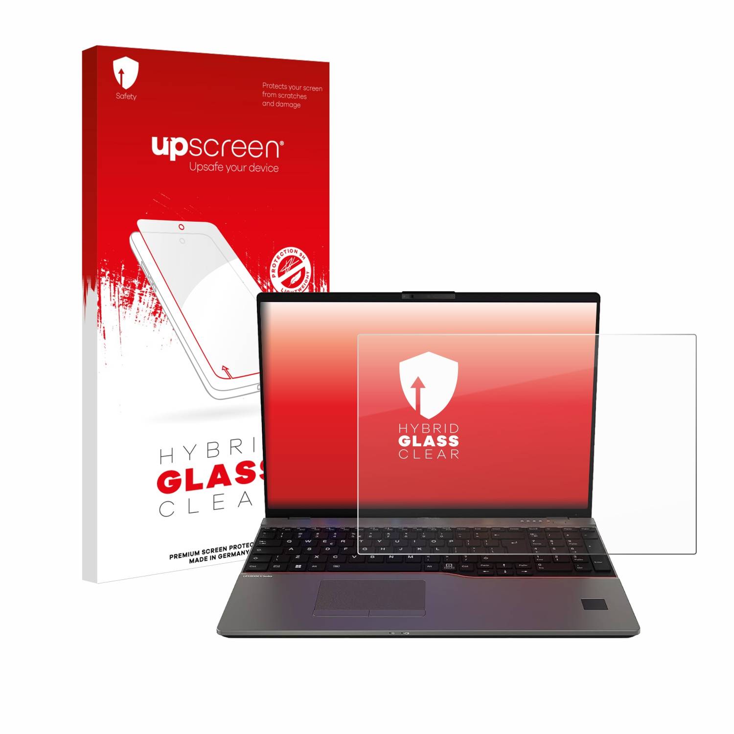upscreen Hybrid Glas Schutz-Folie für Fujitsu Lifebook U7413