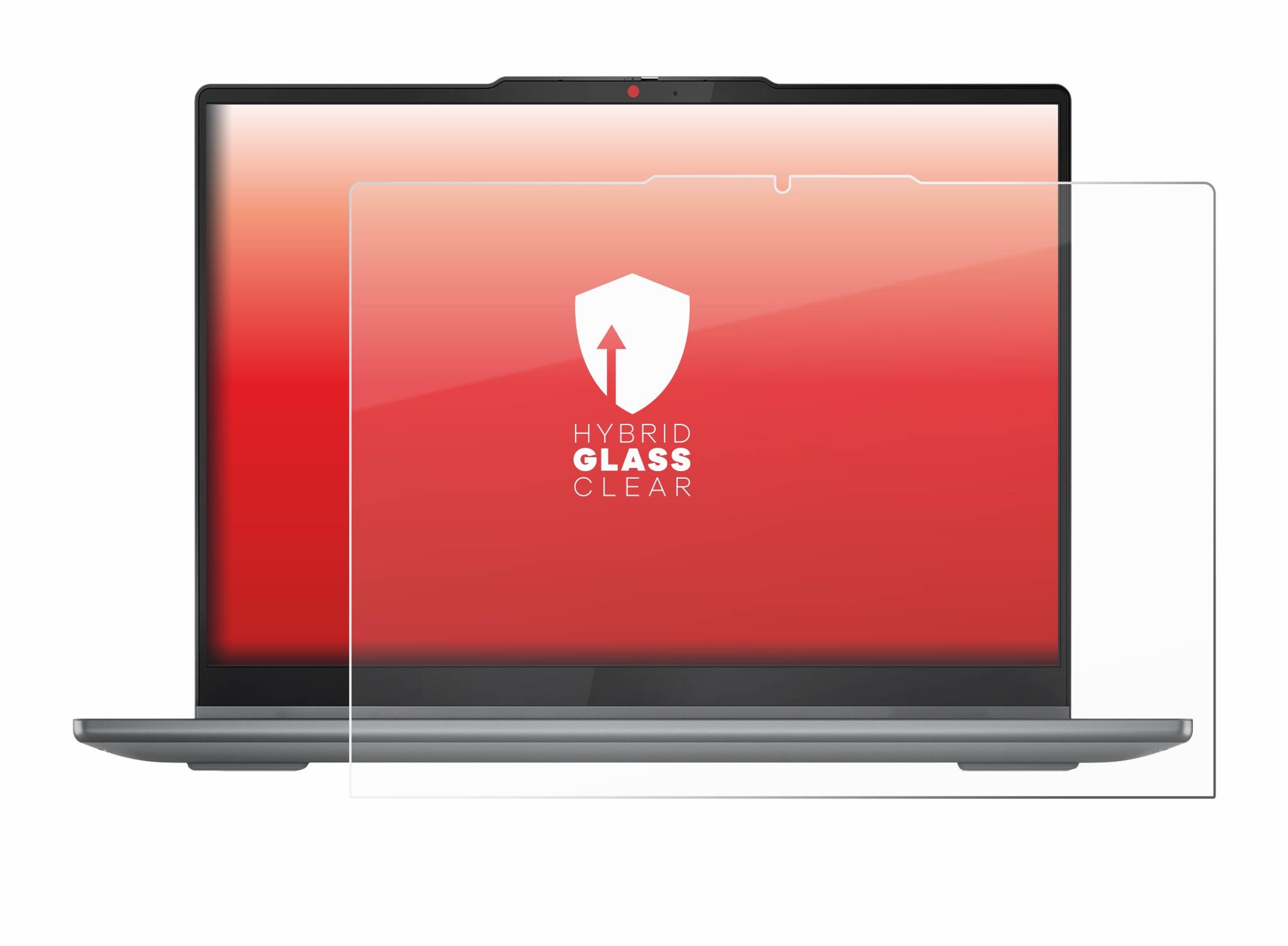 upscreen Hybrid Glas Schutz-Folie für Lenovo IdeaPad 5 2-in-1 14AHP9