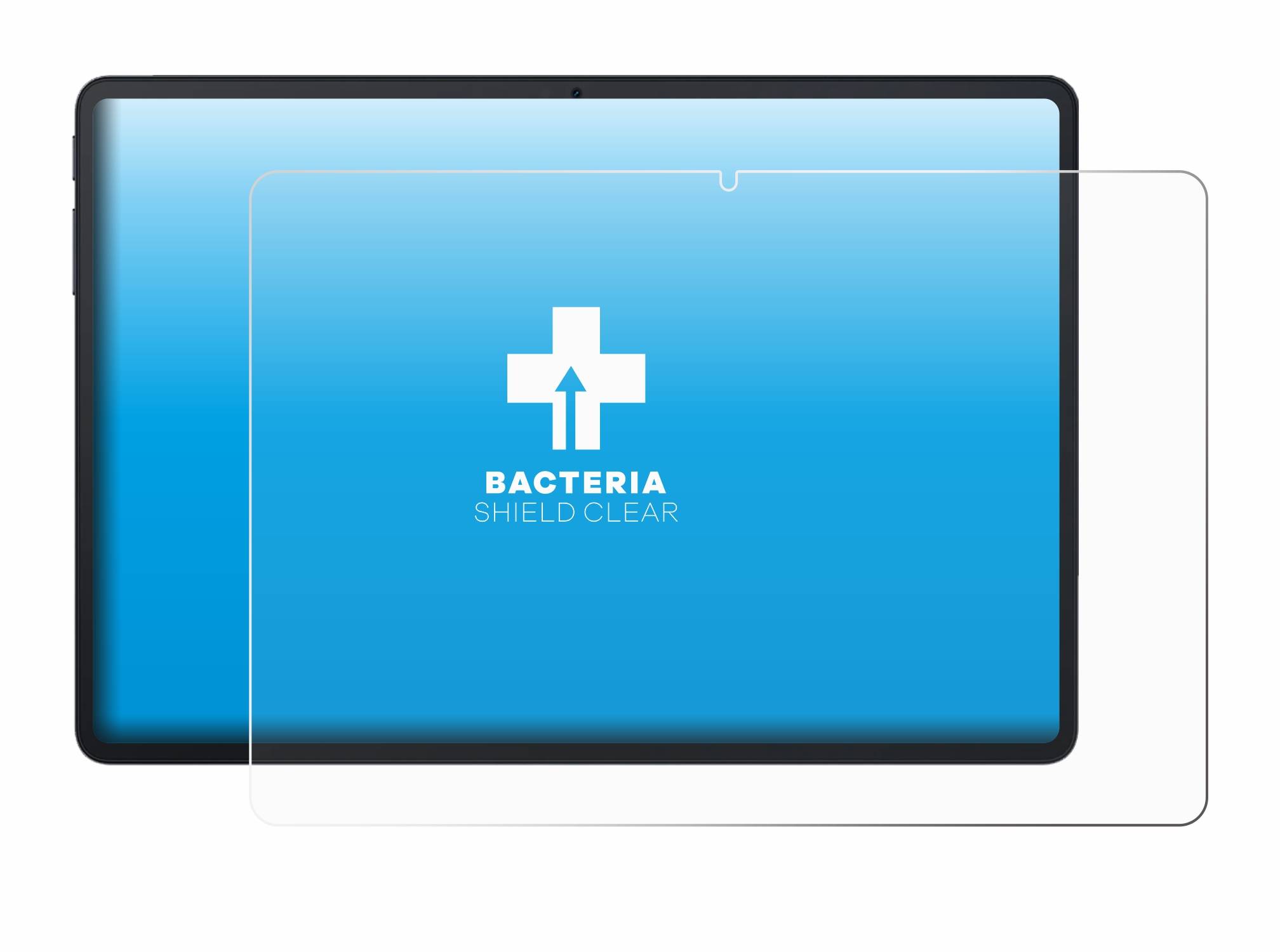 upscreen Schutzfolie für Blackview Tab 90 WiFi Antibakterielle Folie Klar Anti-Kratzer