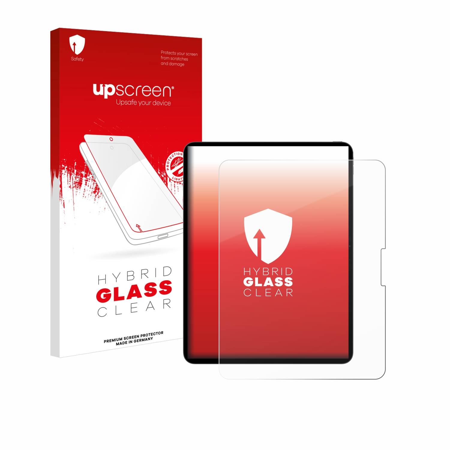 upscreen Hybrid Glas Schutz-Folie für Apple iPad Pro 13 WiFi 2024