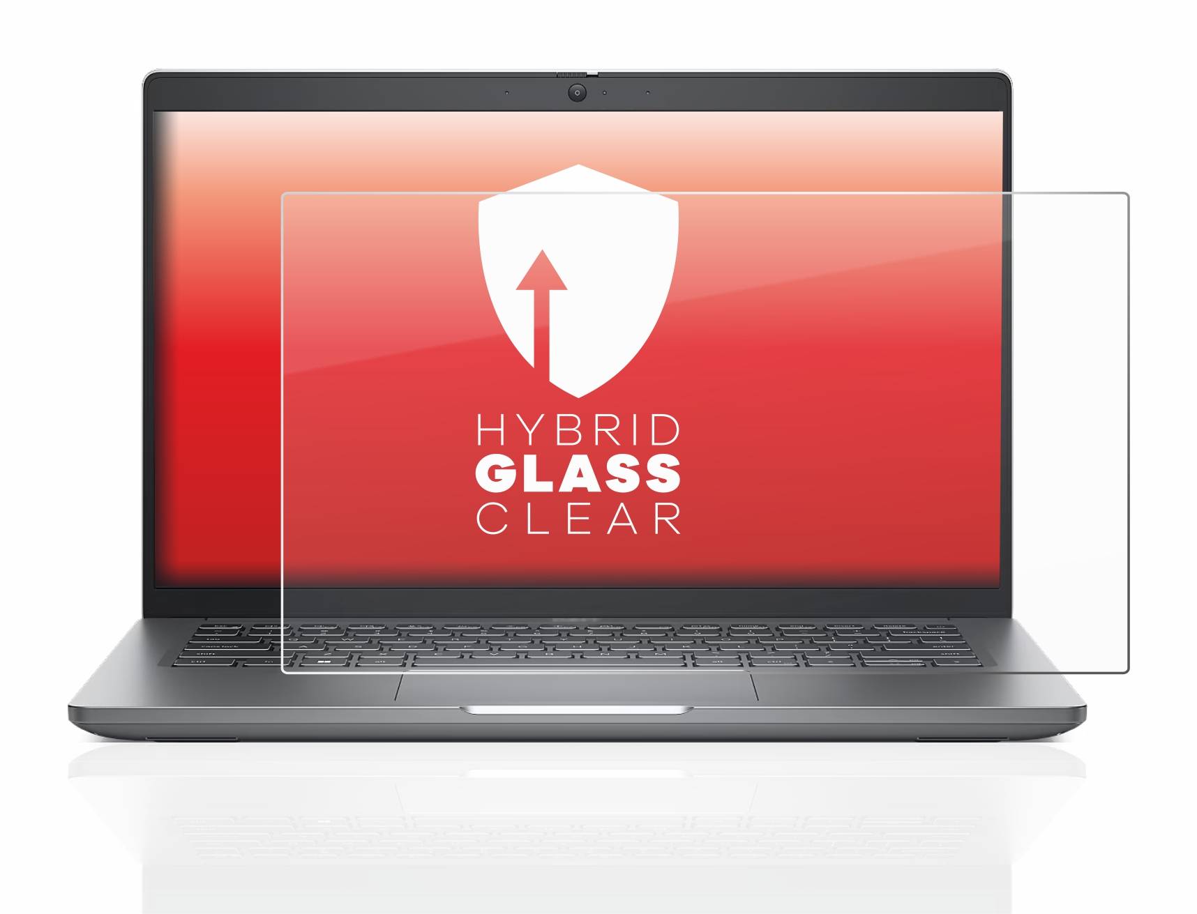 upscreen Hybrid Glas Schutz-Folie für Dell Latitude 5440