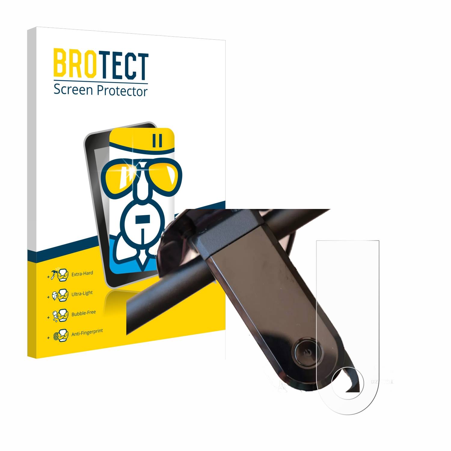 BROTECT AirGlass Flexible Schutz Glas Folie für NIU KQi3 Max Klar Transparent
