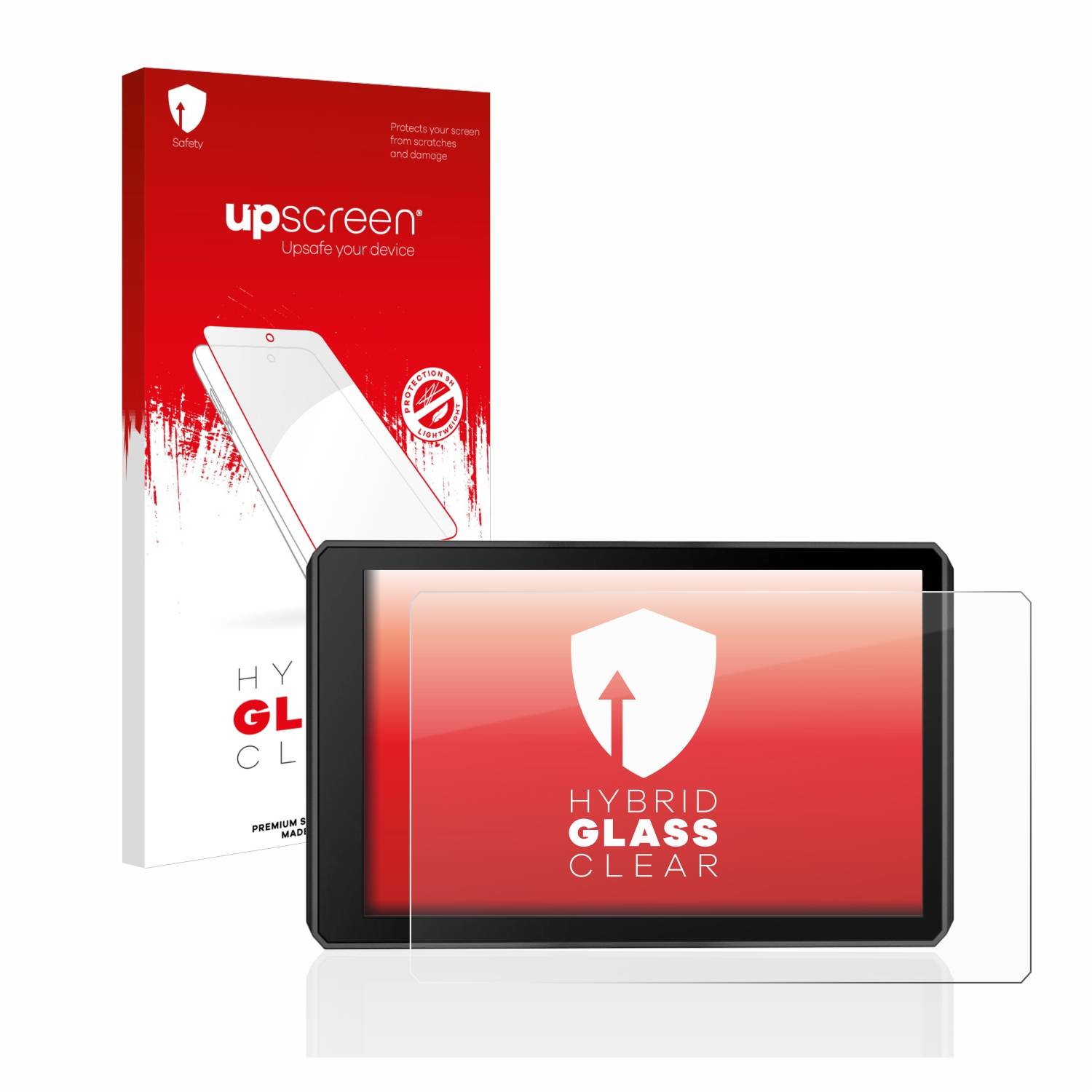upscreen Flexible Schutz Glas Folie für Garmin zumo XT2 Schutzglas 9H Hybridglas Klar