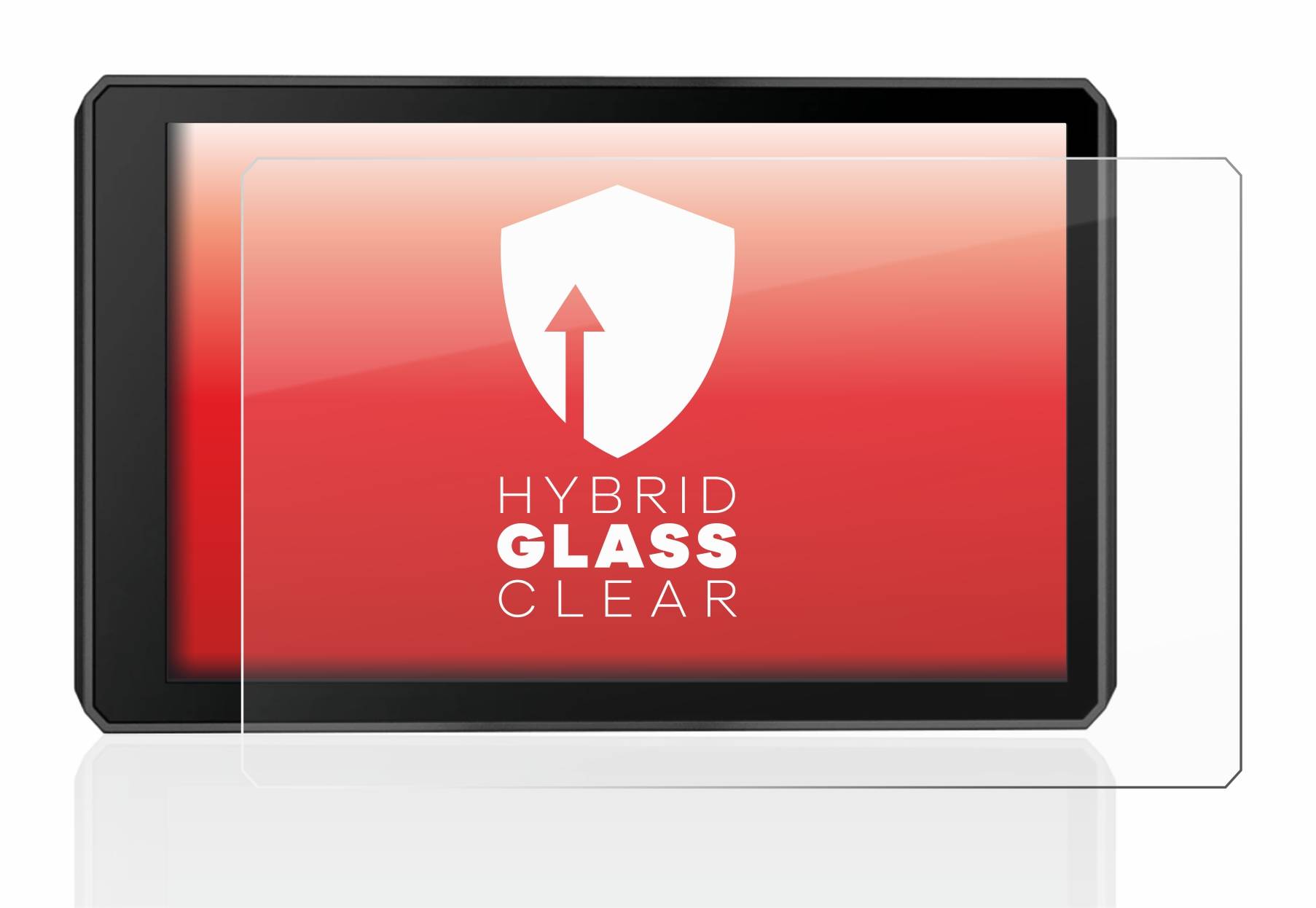 upscreen Flexible Schutz Glas Folie für Garmin zumo XT2 Schutzglas 9H Hybridglas Klar