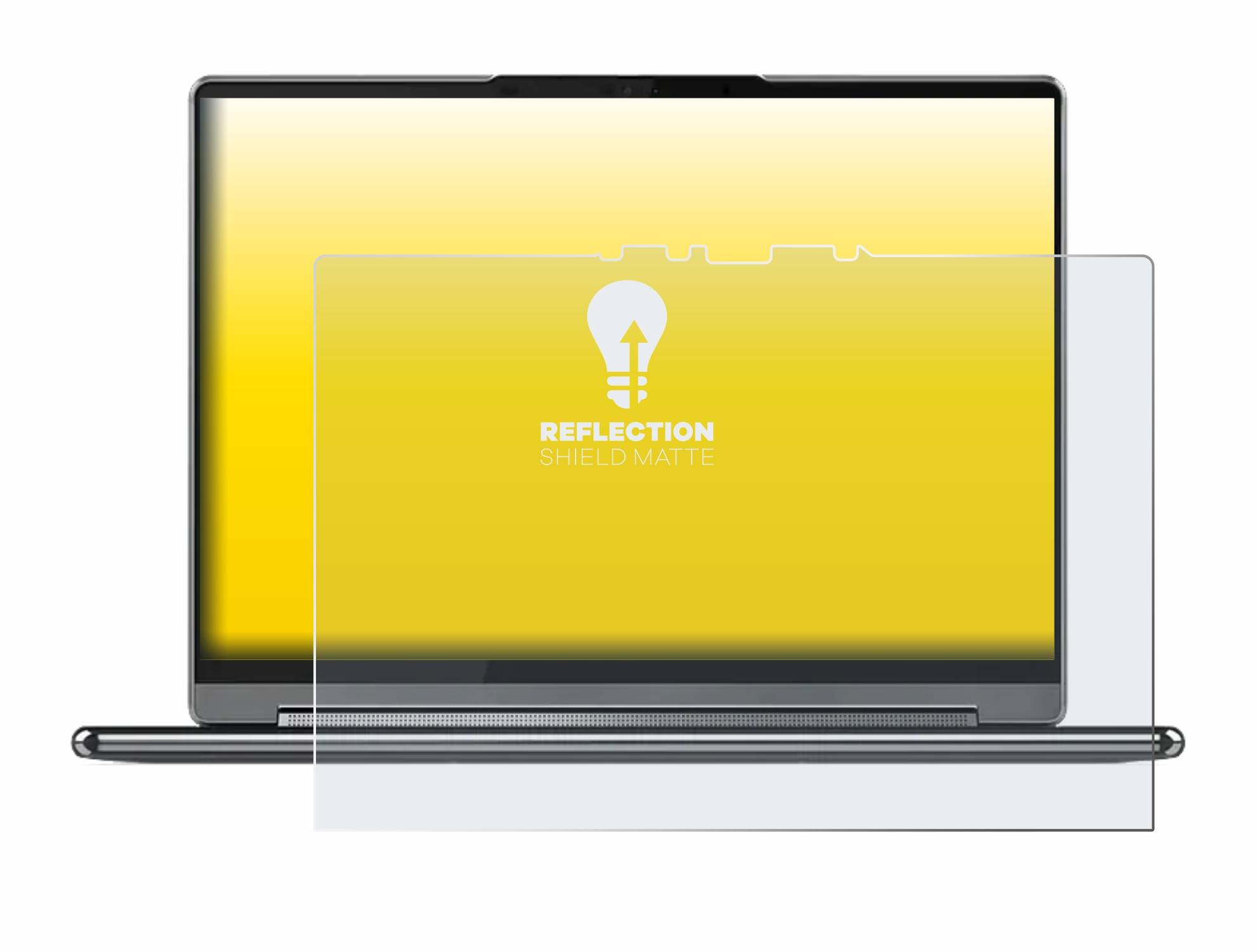 upscreen Reflection Shield Matt Schutzfolie für Lenovo Yoga 9 Gen 9 2-in-1 14