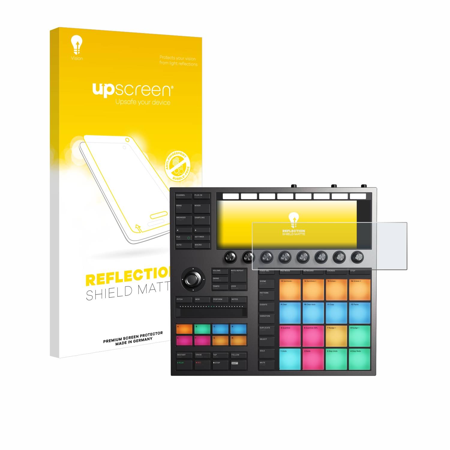 upscreen Reflection Shield Matt Schutzfolie für Native Instruments Maschine +