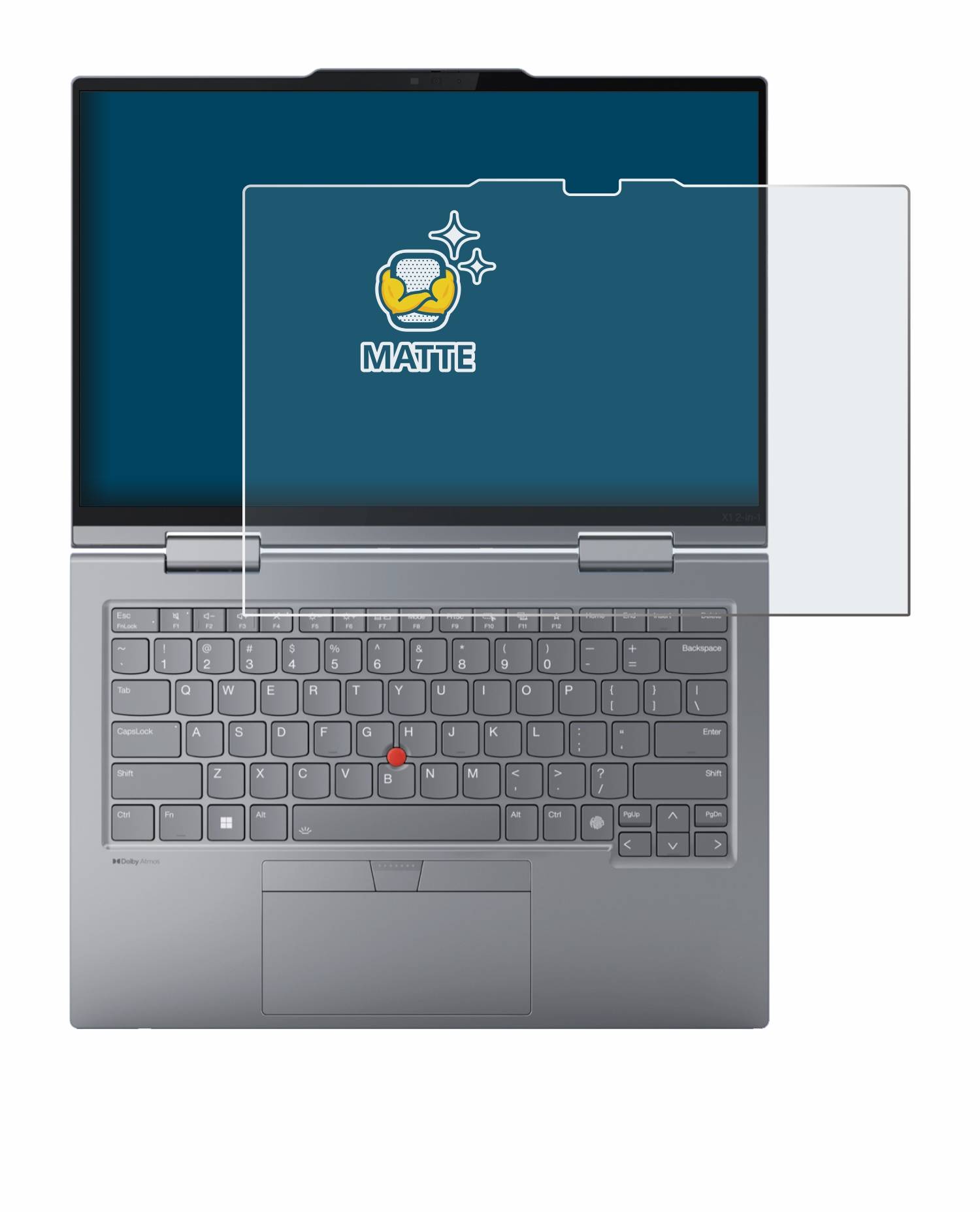BROTECT Entspiegelungs-Folie für Lenovo ThinkPad X1 2-in-1 Gen 9 14