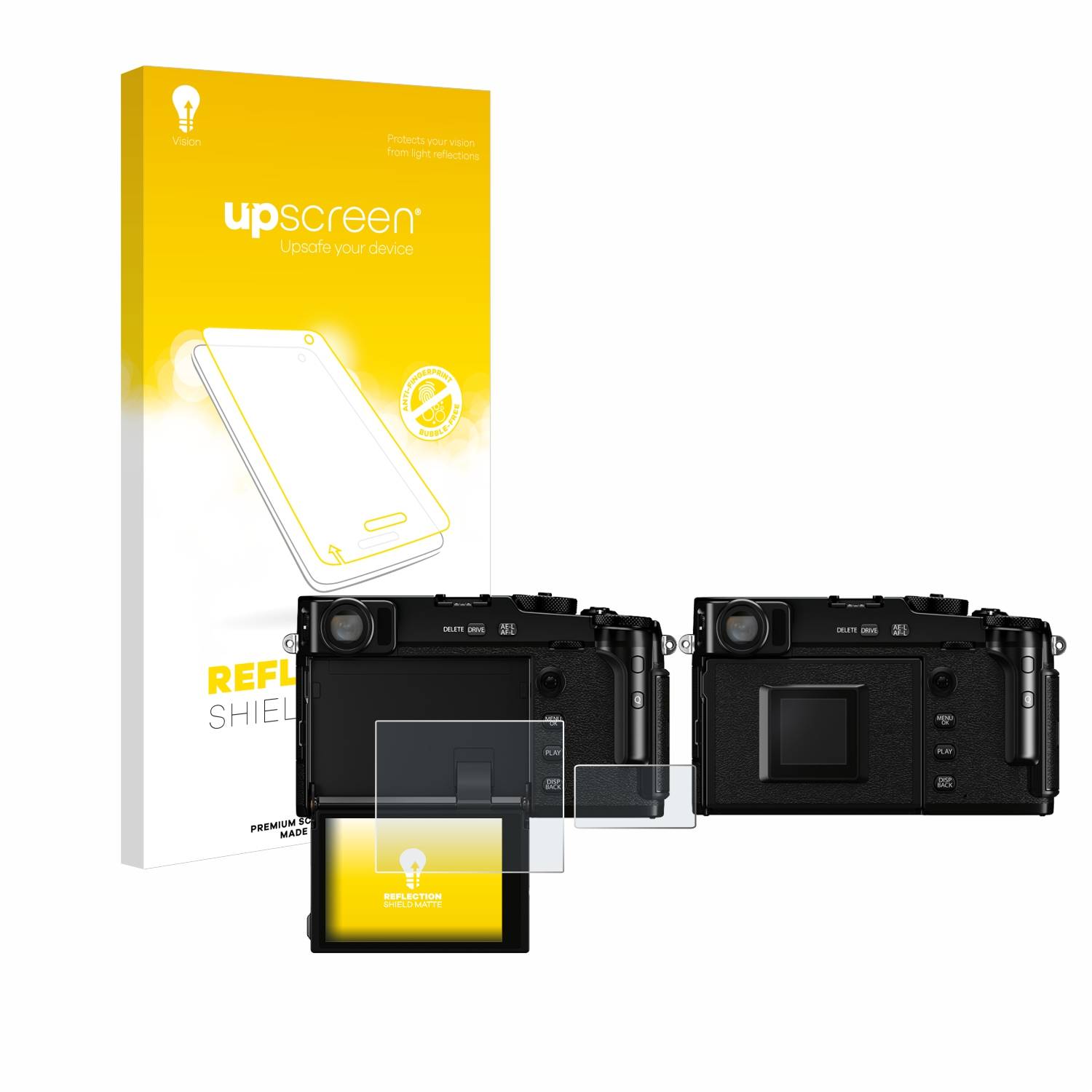 upscreen Schutzfolie für Fujifilm X-Pro3 Folie Matt Entspiegelt Anti-Reflex