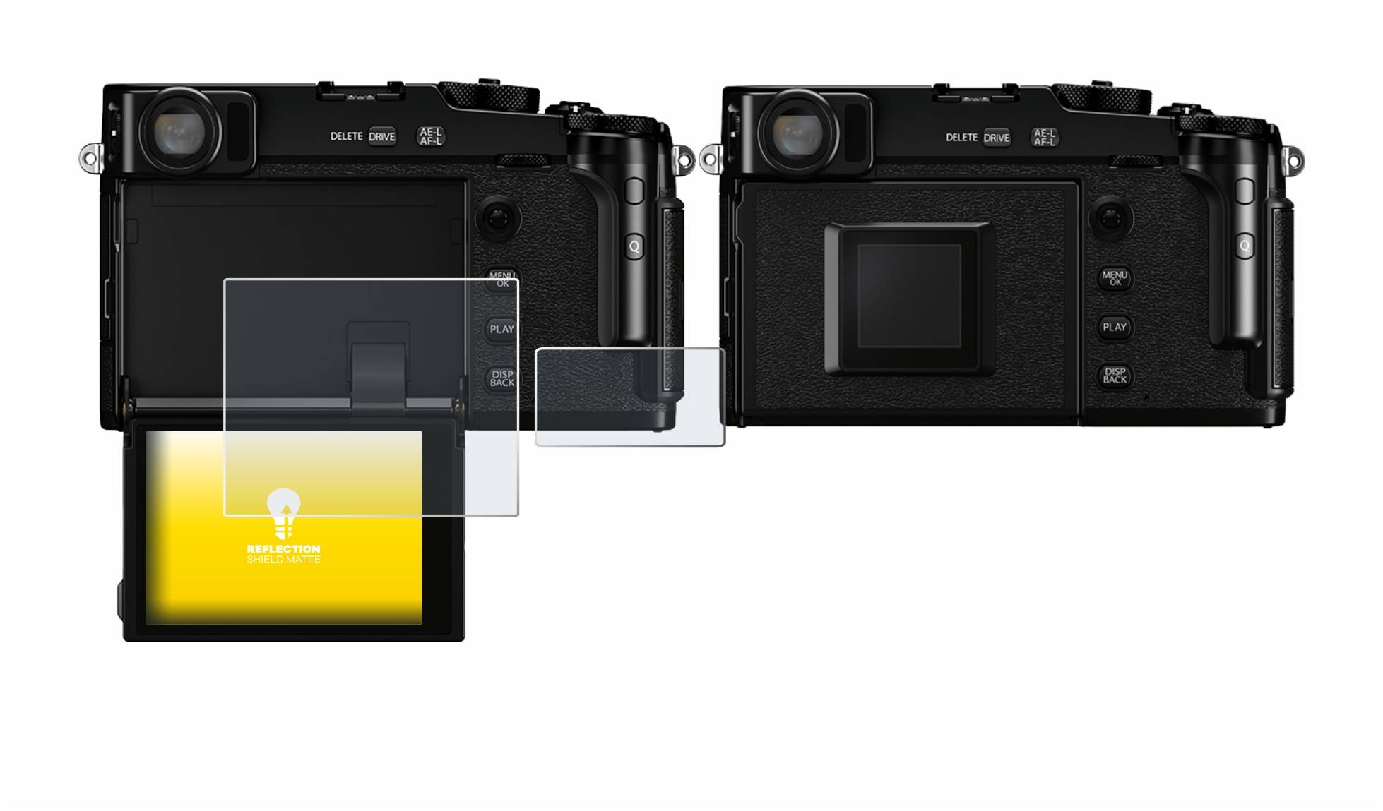 upscreen Schutzfolie für Fujifilm X-Pro3 Folie Matt Entspiegelt Anti-Reflex