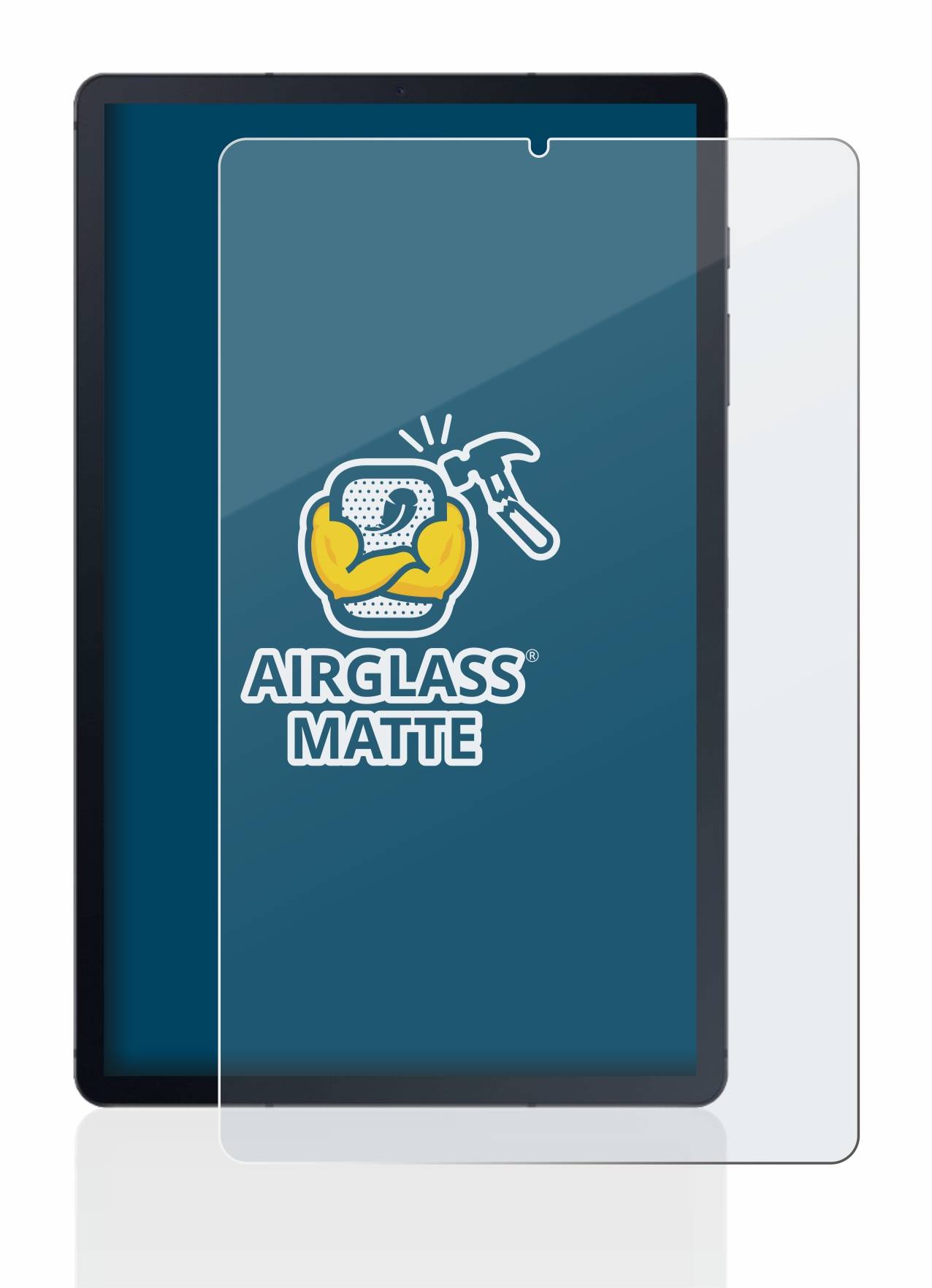 BROTECT AirGlass Matt Glas Panzer Folie für Samsung Galaxy Tab S6 Lite WiFi 2020