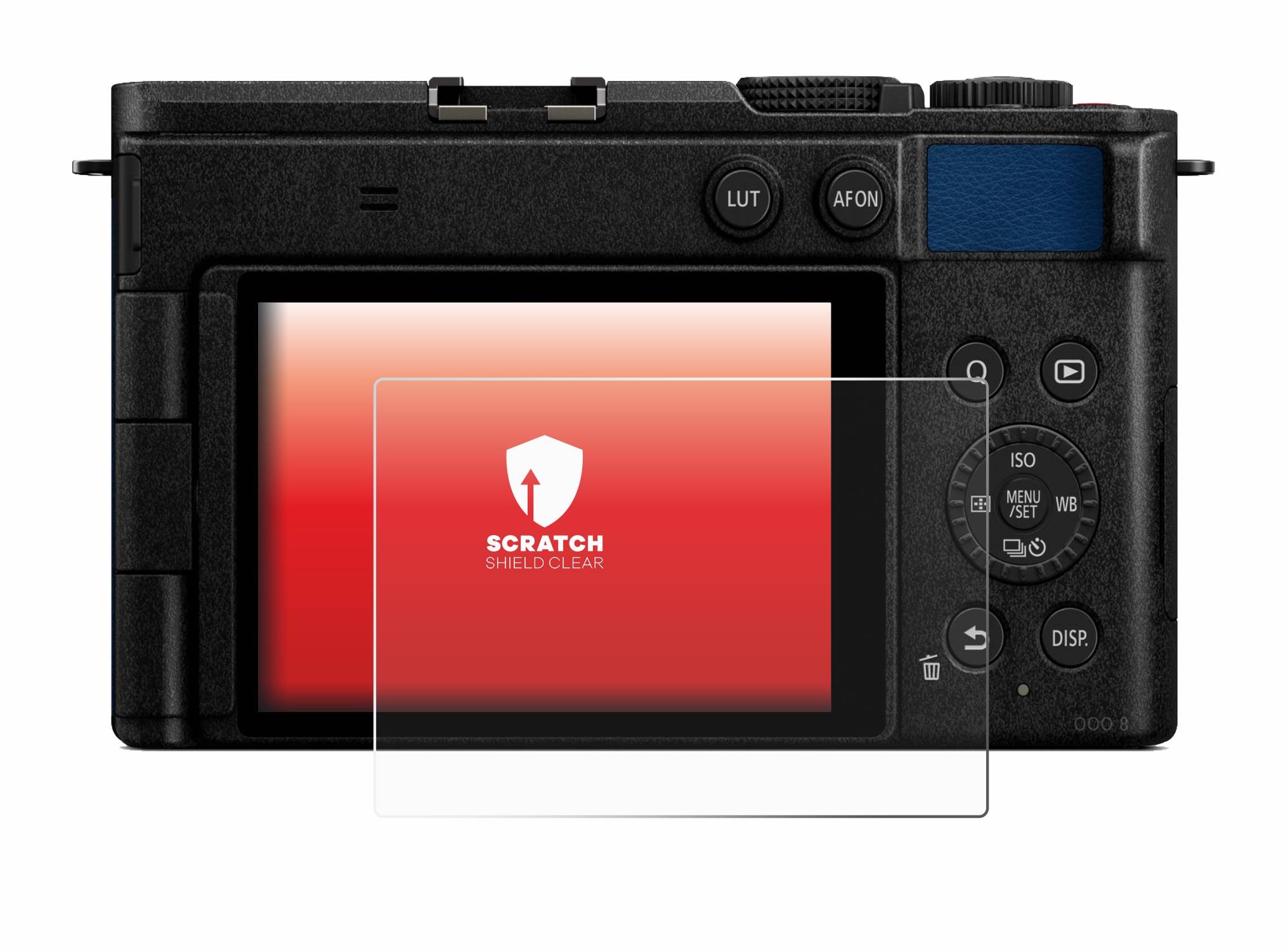 upscreen Schutzfolie für Panasonic Lumix DC-S9 Kratzschutz Anti-Fingerprint Klar