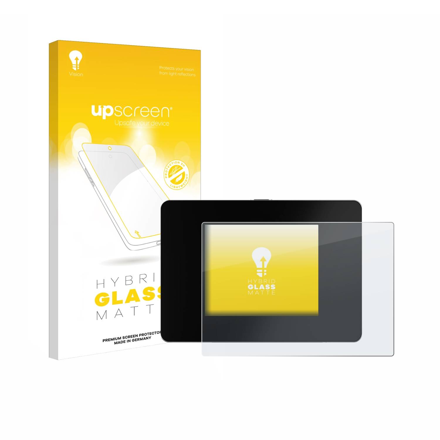 upscreen Hybrid Glas Matt Schutz-Folie für REINER SCT Authenticator mini
