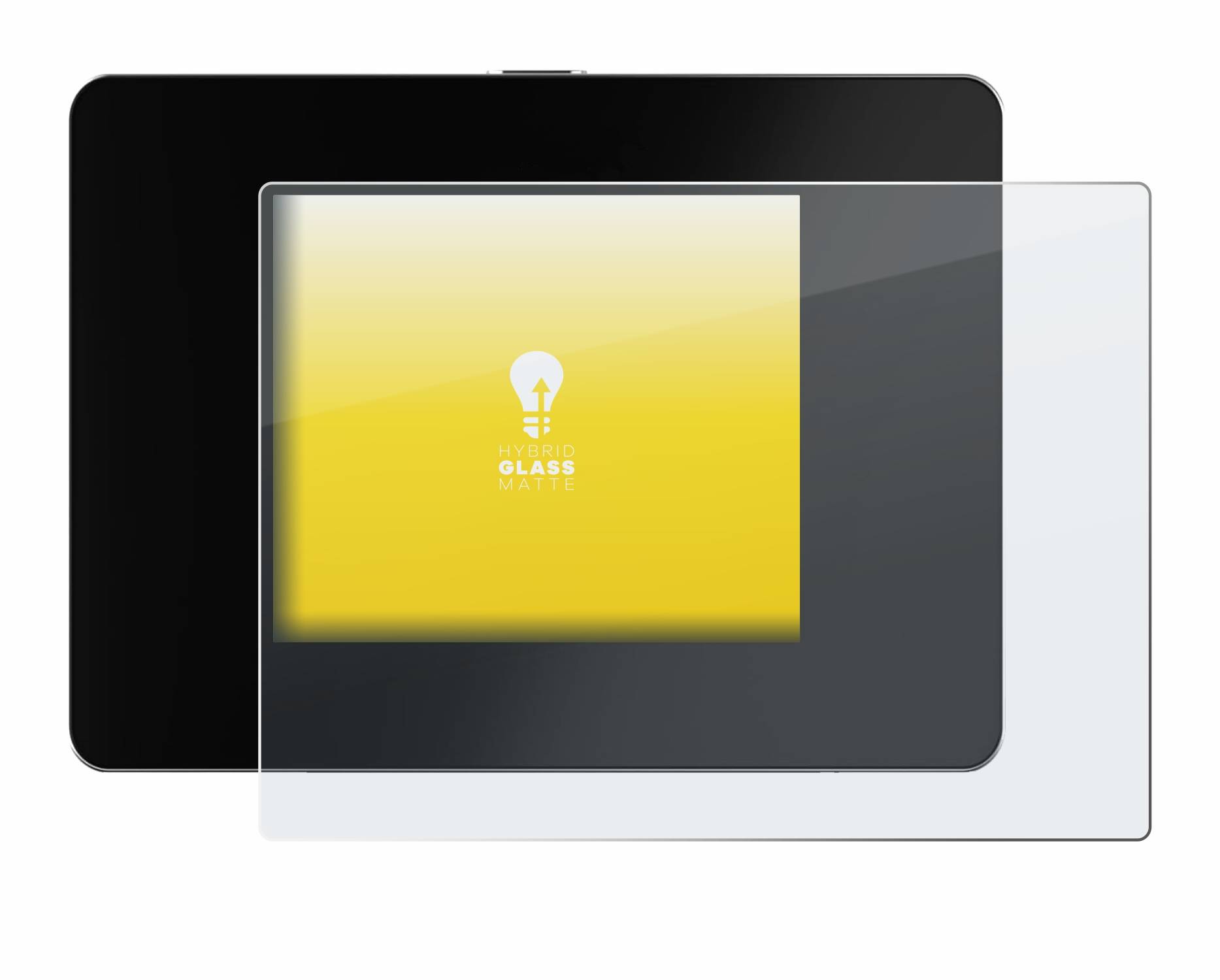 upscreen Hybrid Glas Matt Schutz-Folie für REINER SCT Authenticator mini