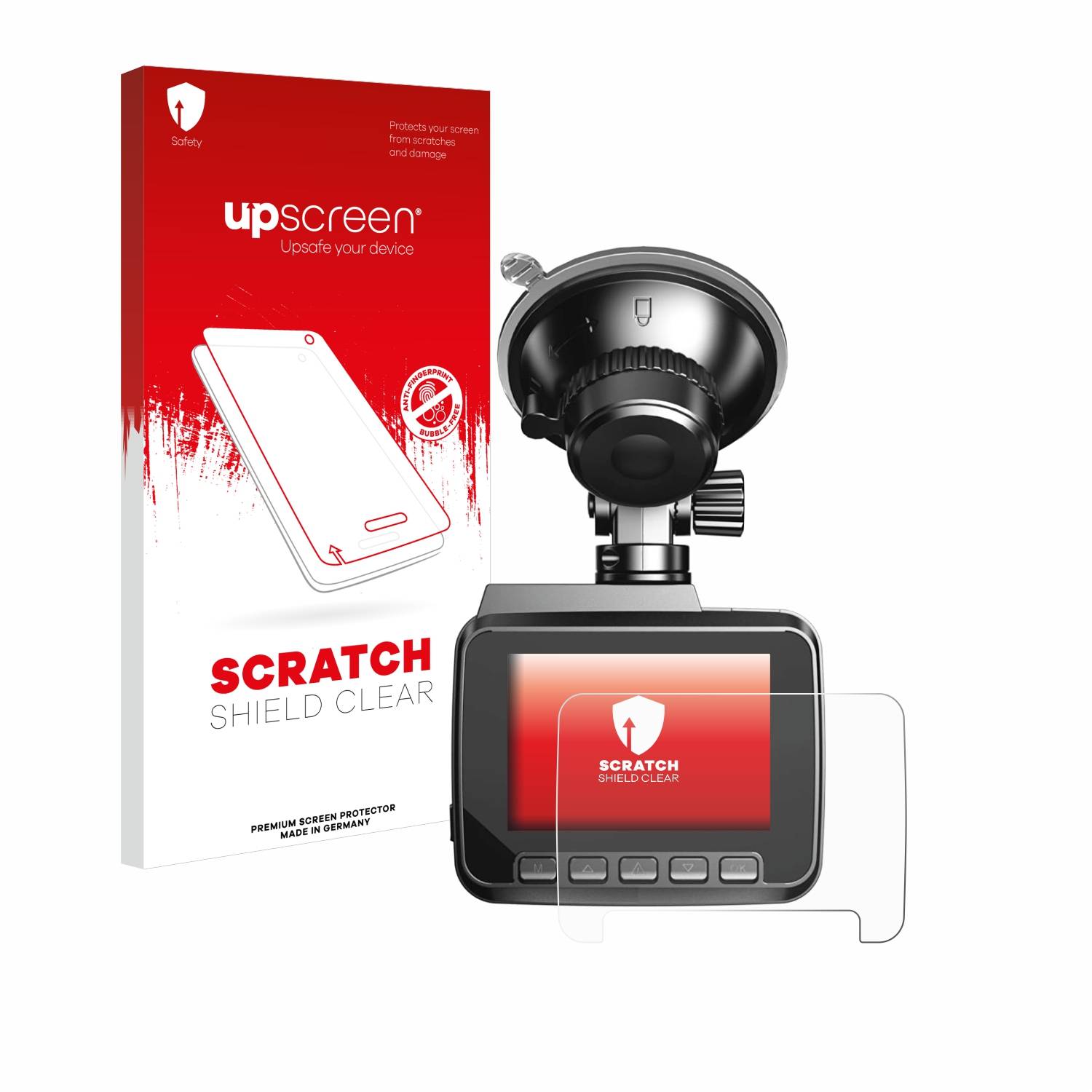 upscreen Scratch Shield Schutzfolie für Azdome IT-G63D