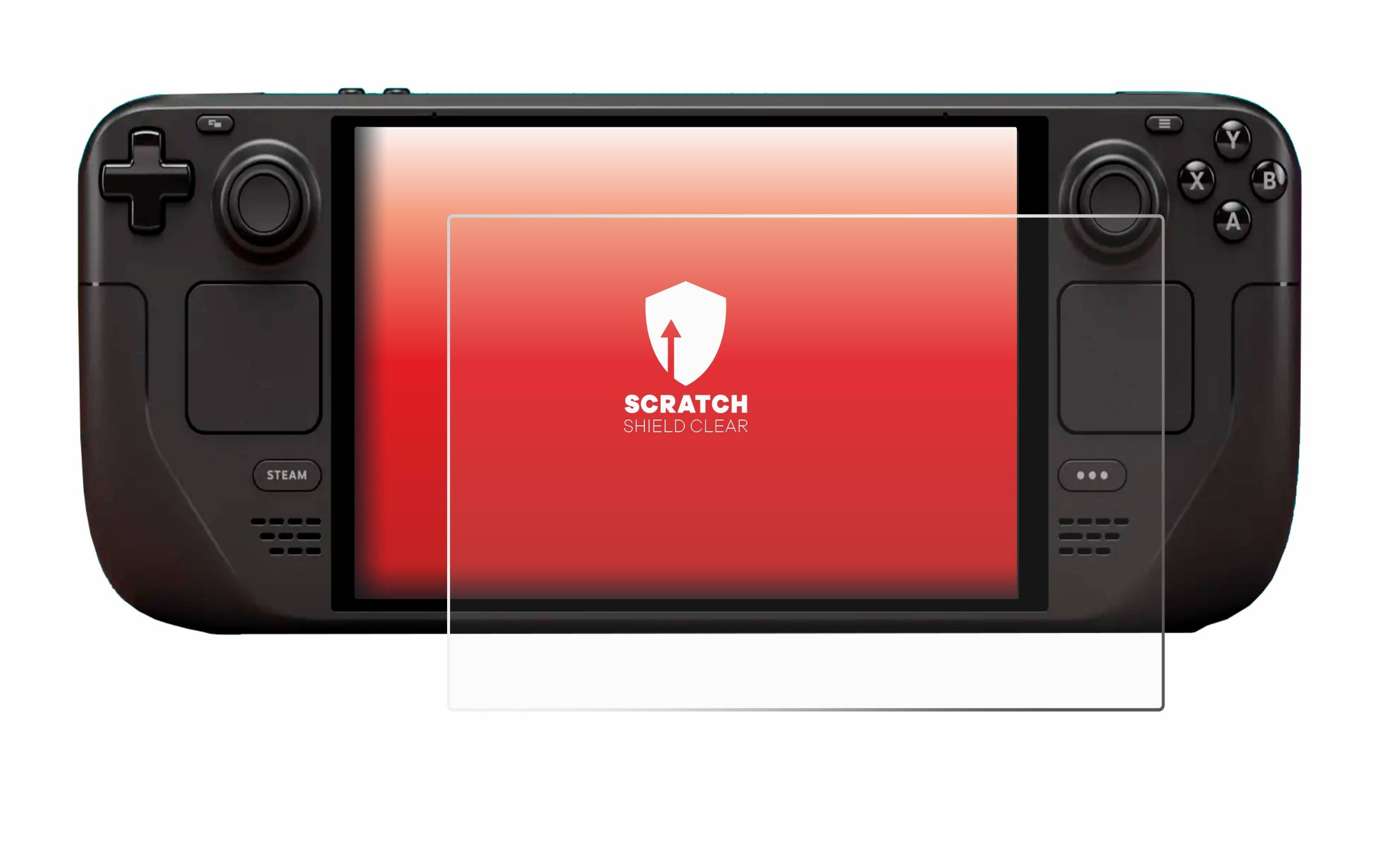 upscreen Schutzfolie für Valve Steam Deck OLED Kratzschutz Anti-Fingerprint Klar