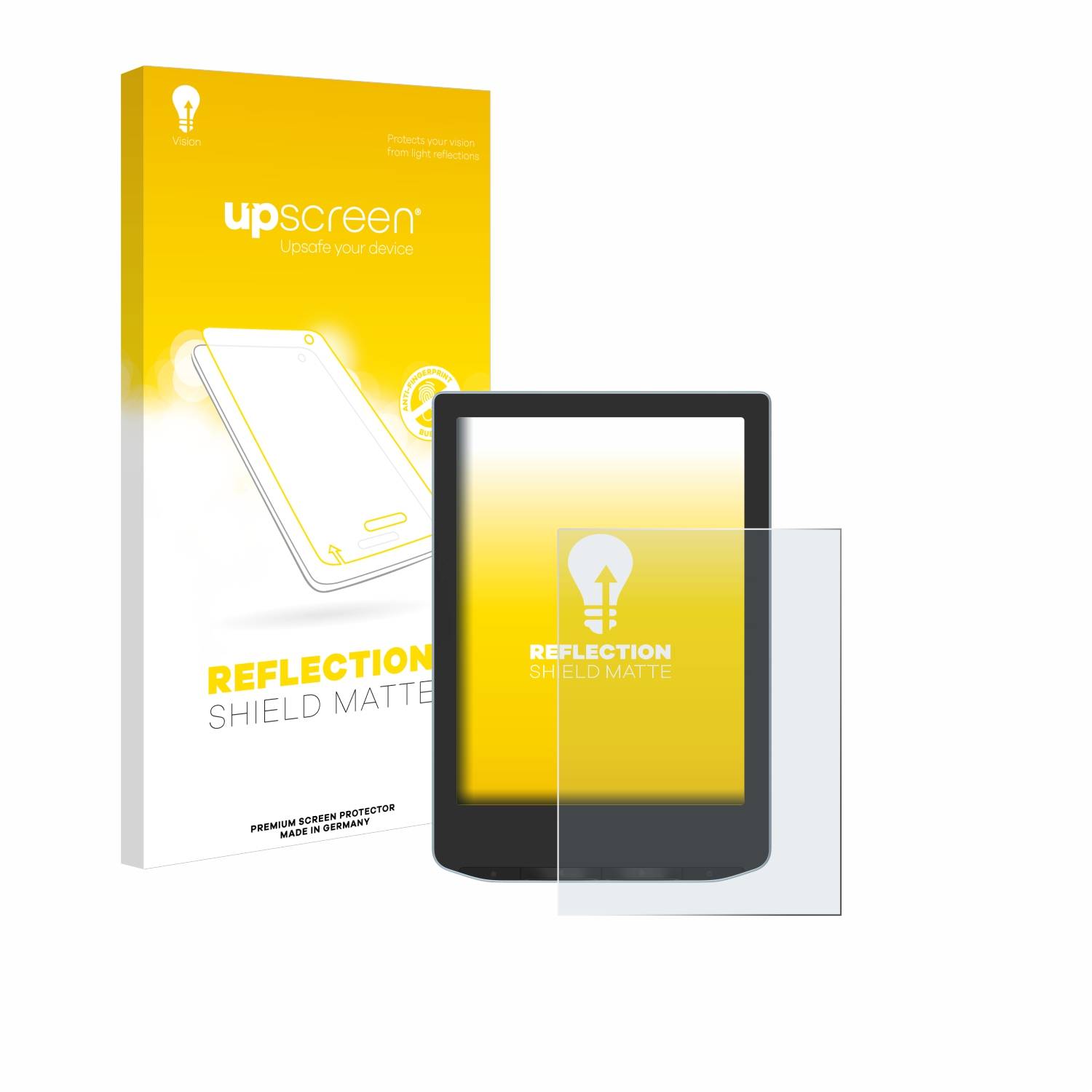 upscreen Reflection Shield Matt Schutzfolie für Vivlio Light HD