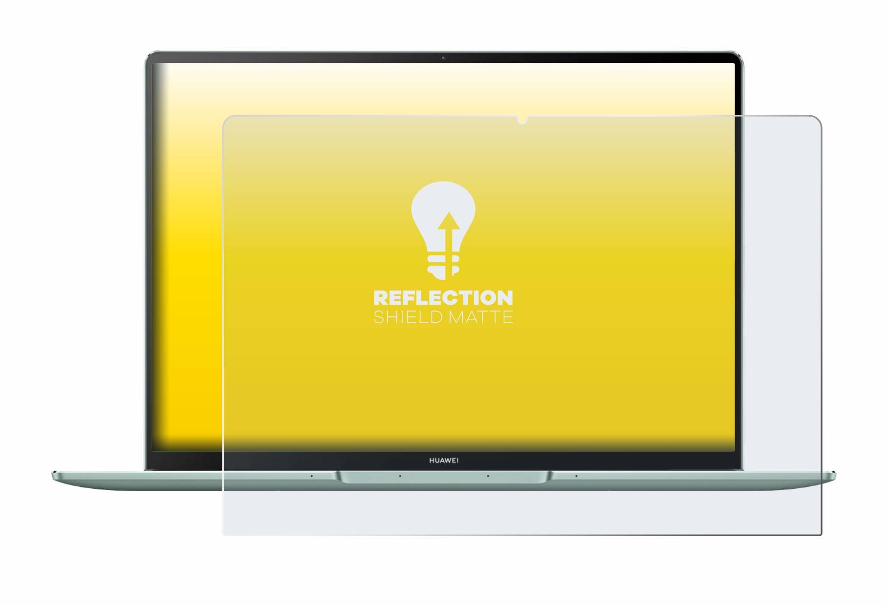 upscreen Reflection Shield Matt Schutzfolie für Huawei MateBook 14s