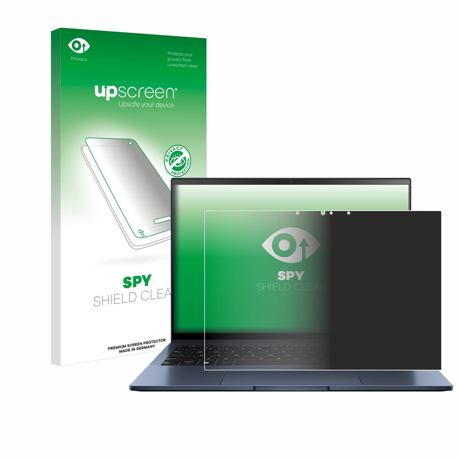 upscreen Spy Shield Sichtschutz-Folie für ASUS ZenBook S 13 OLED UM5302