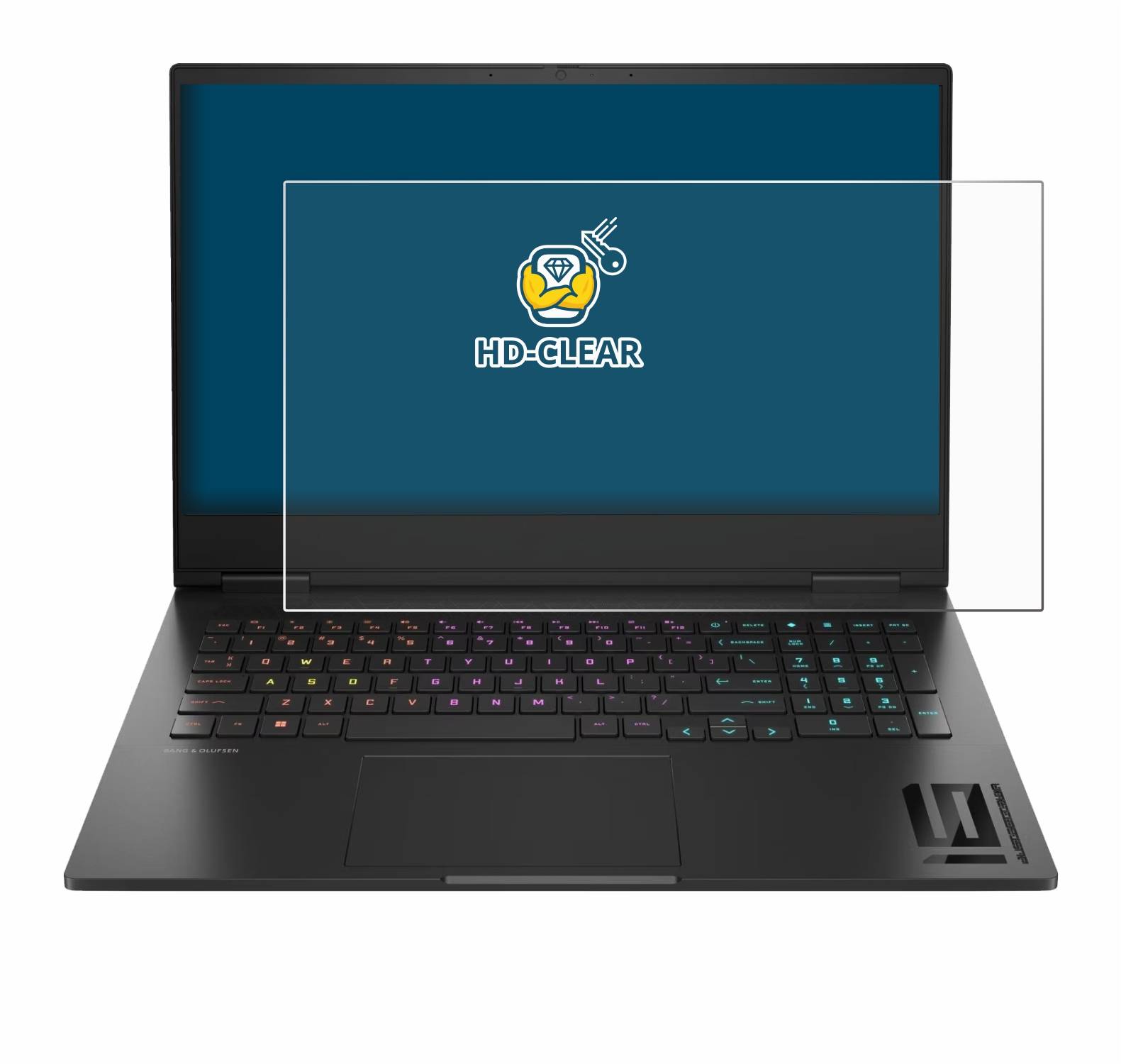 BROTECT Schutzfolie für HP Omen 16 2024 Folie Klar Transparent