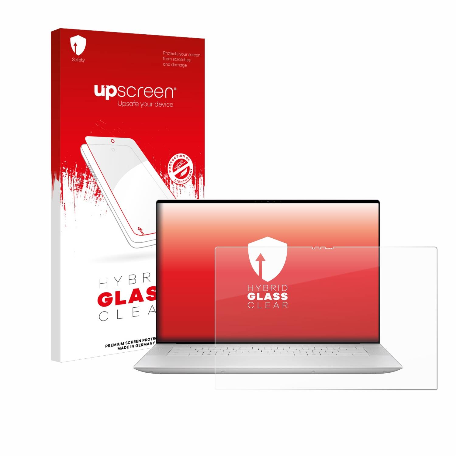 upscreen Hybrid Glas Schutz-Folie für Dell XPS 16 4064