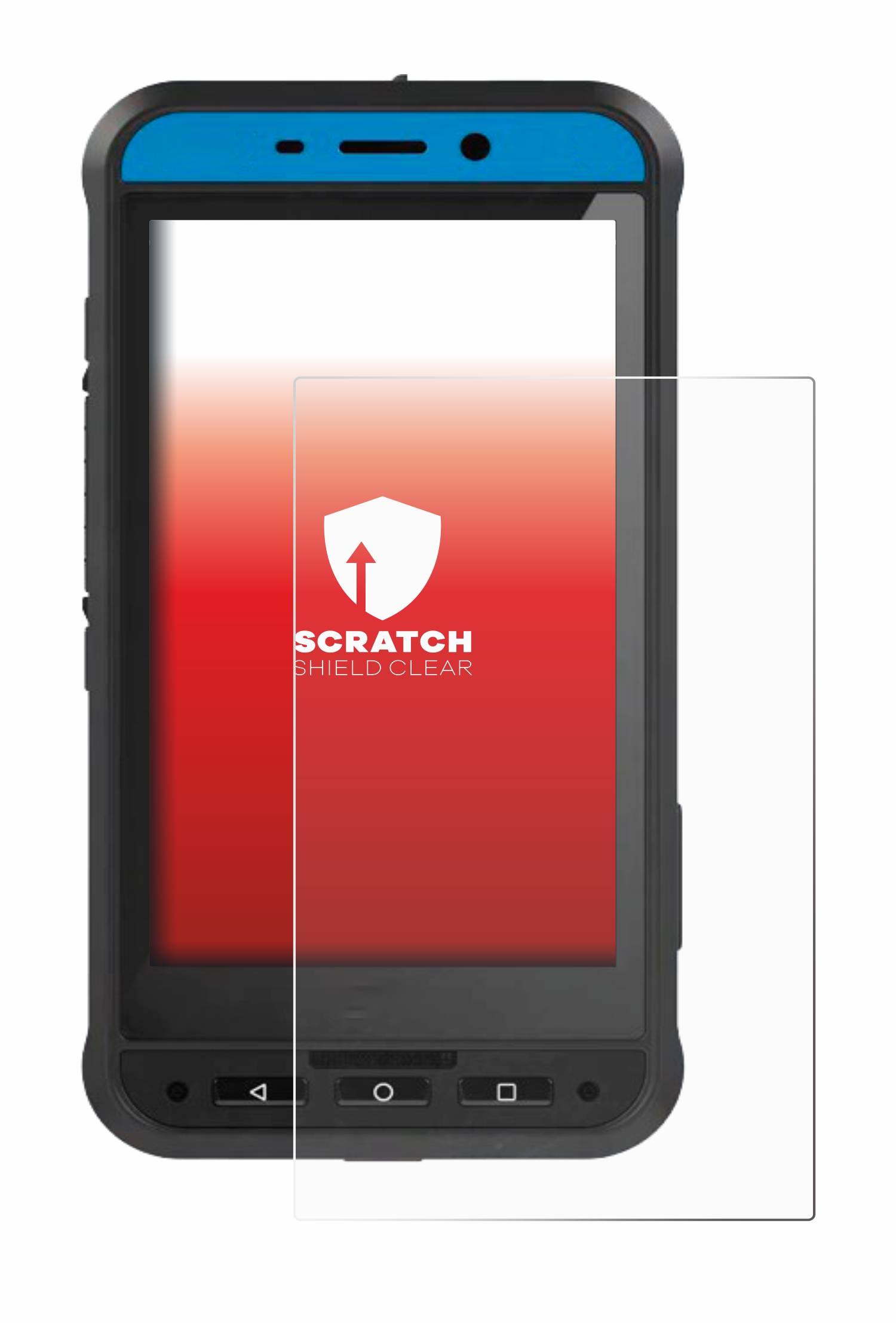 upscreen Scratch Shield Schutzfolie für Ecom Smart-Ex 02 DZ2