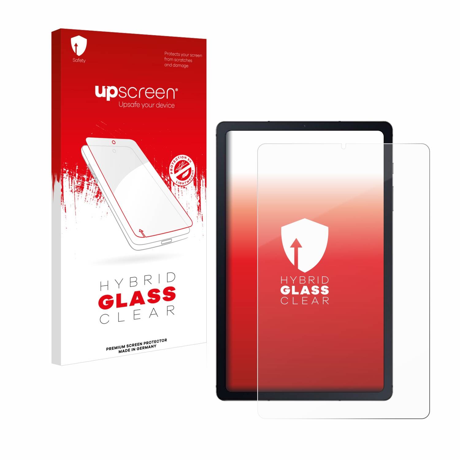upscreen Hybrid Glas Schutz-Folie für Samsung Galaxy Tab S6 Lite WiFi 2024