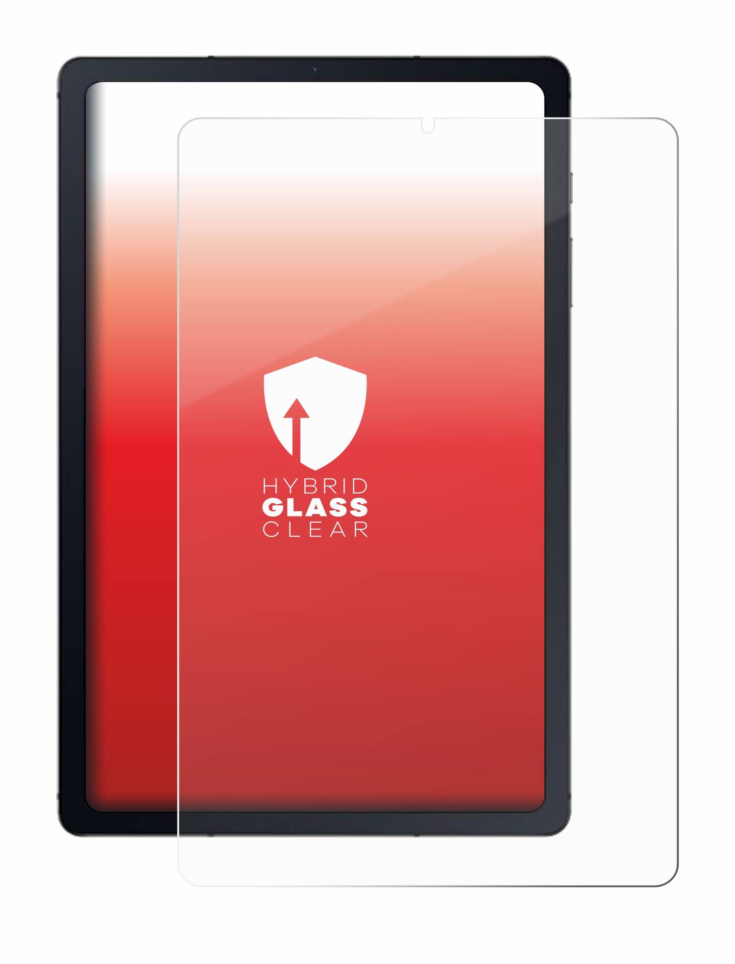 upscreen Hybrid Glas Schutz-Folie für Samsung Galaxy Tab S6 Lite WiFi 2024