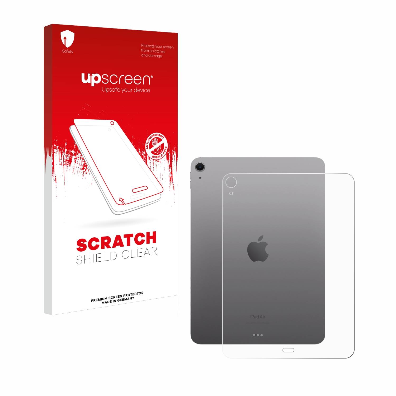 upscreen Scratch Shield Schutzfolie für Apple iPad Air 11 WiFi Cellular 2024 (Rückseite)