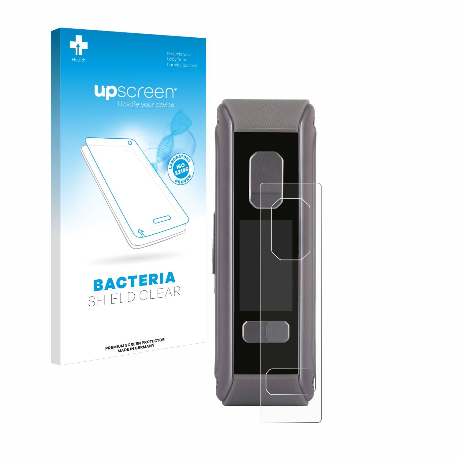 upscreen Bacteria Shield Schutzfolie für GeekVape Aegis Max2 / Max100 - Antibakteriell