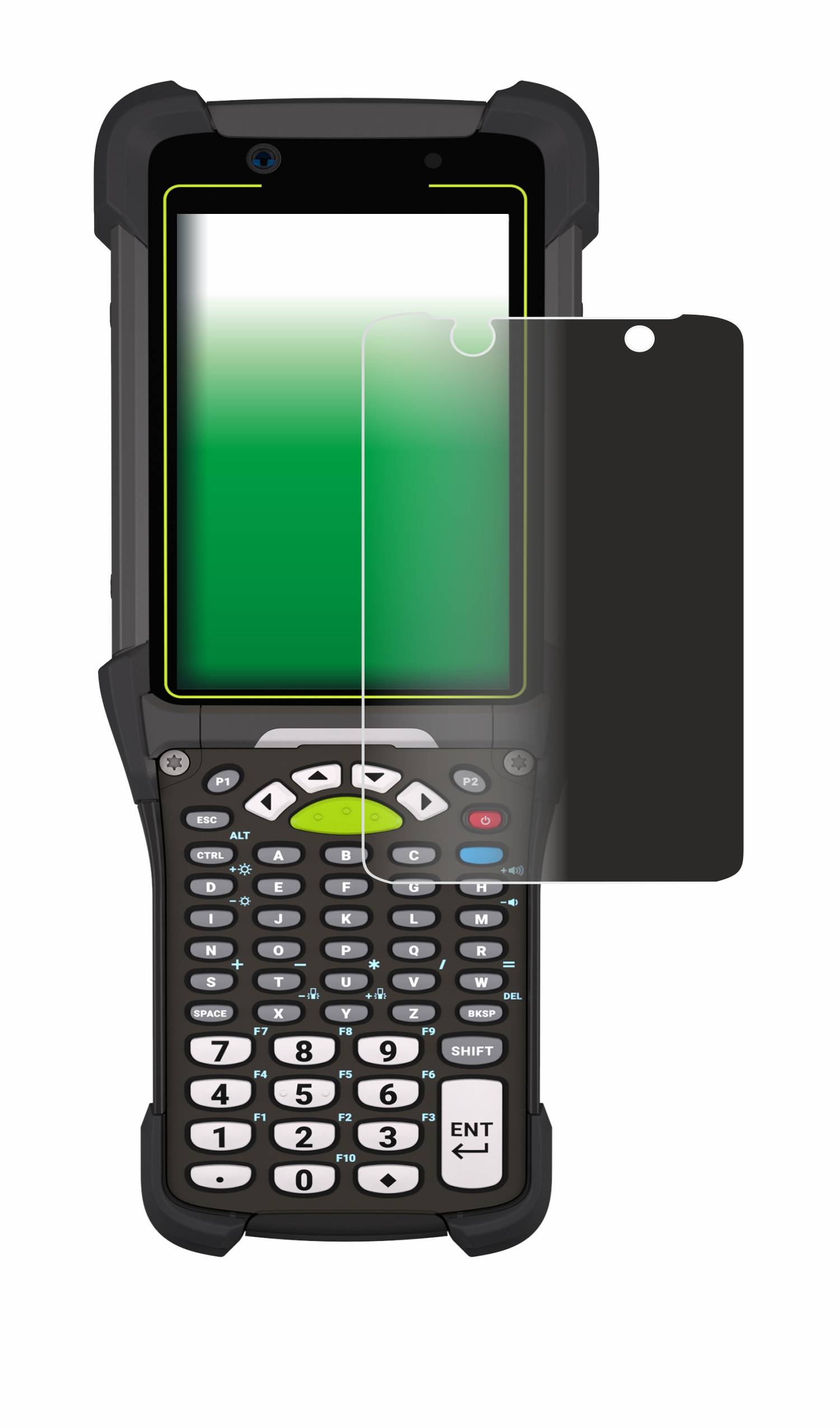 upscreen Spy Shield Sichtschutz-Folie für Zebra MC9400