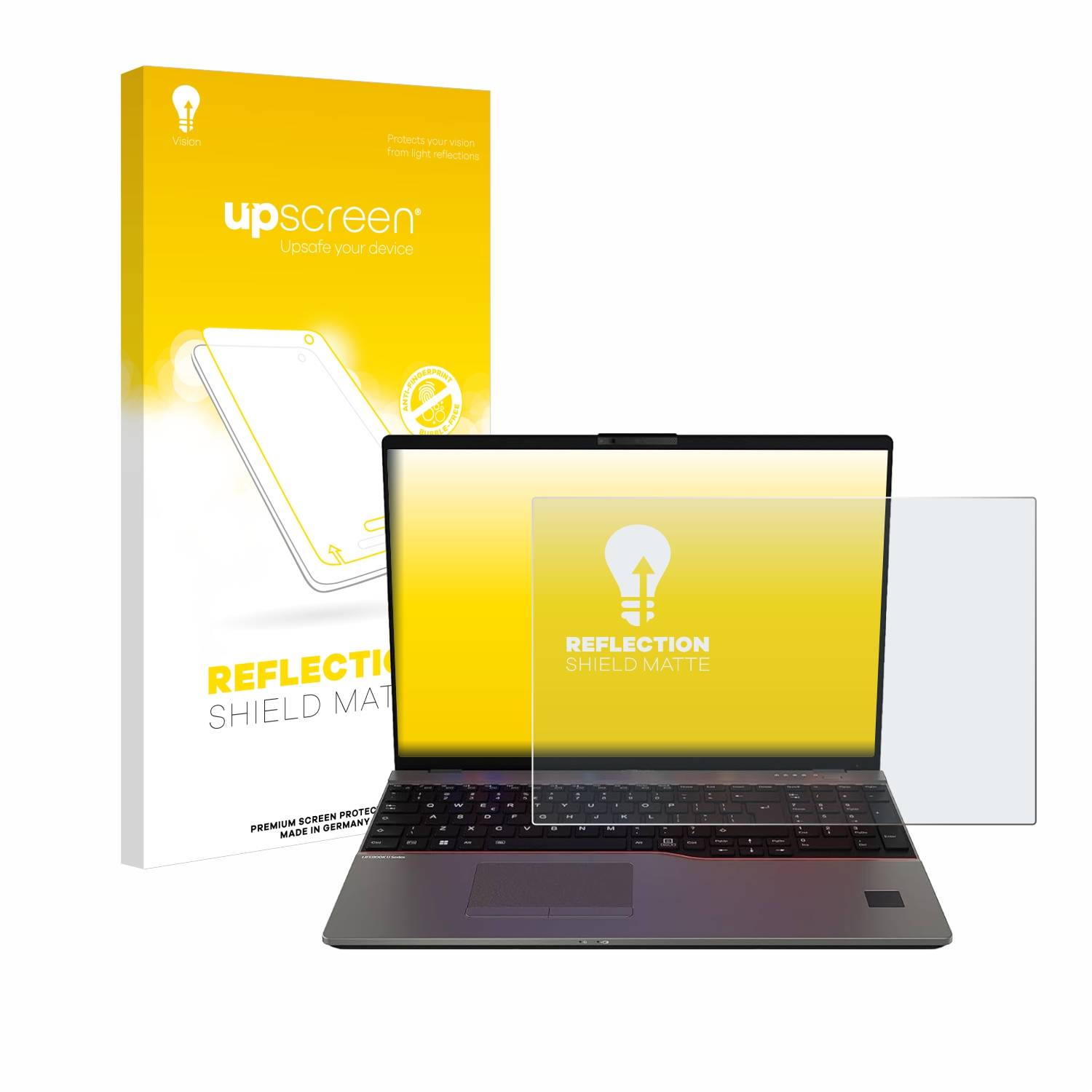 upscreen Reflection Shield Matt Schutzfolie für Fujitsu Lifebook U7413